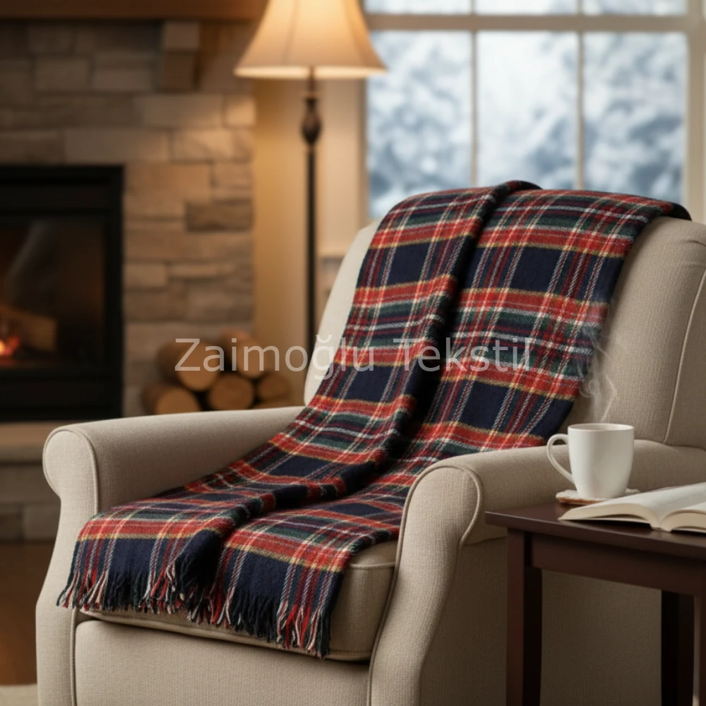 Buca Yün Scotch Battaniye