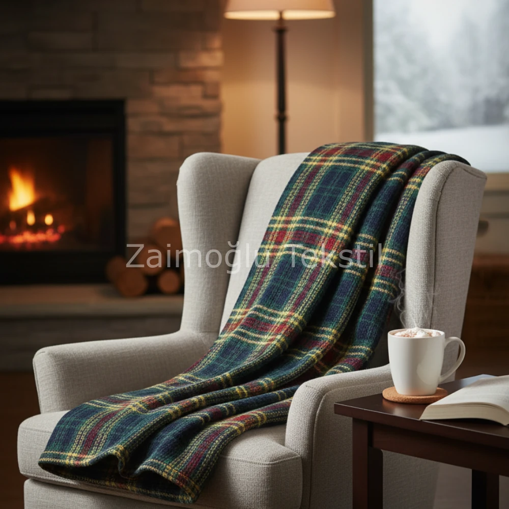 Buca Yün Scotch Battaniye