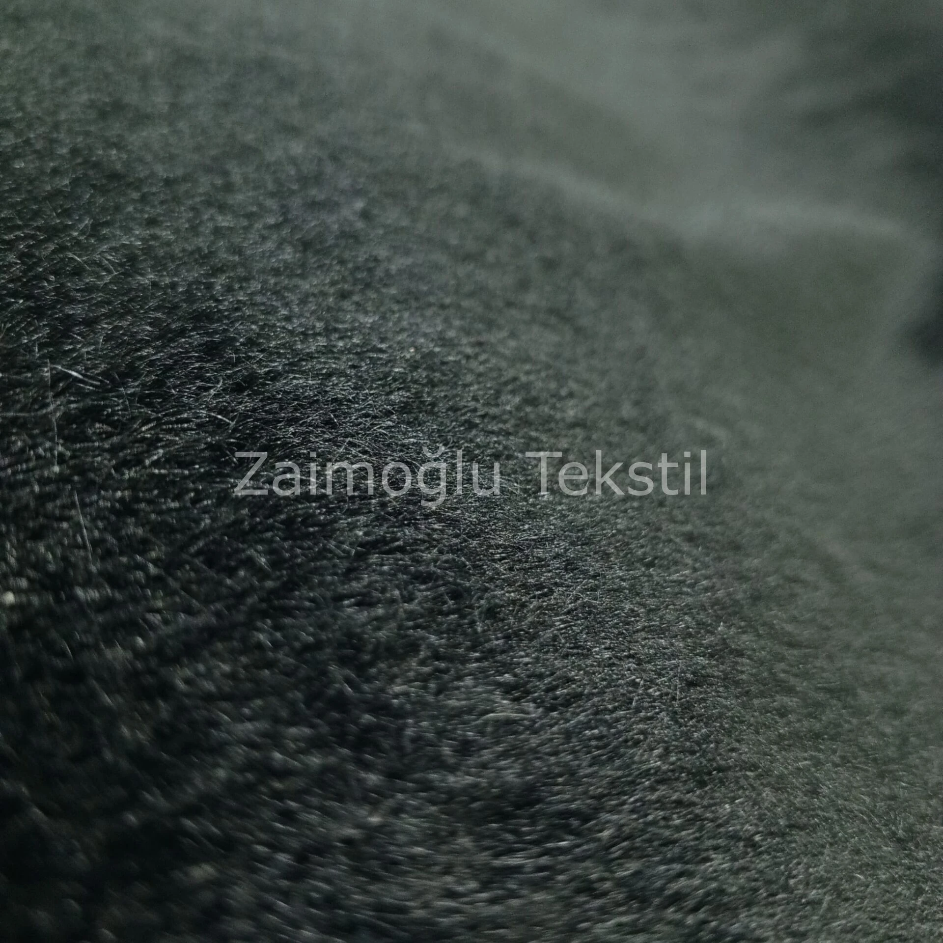 İtalian kürk kumaşı - Siyah