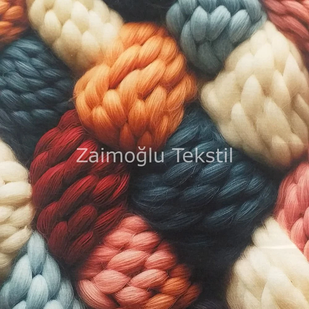 Dijital 3D Reaktif Poplin Kumaş