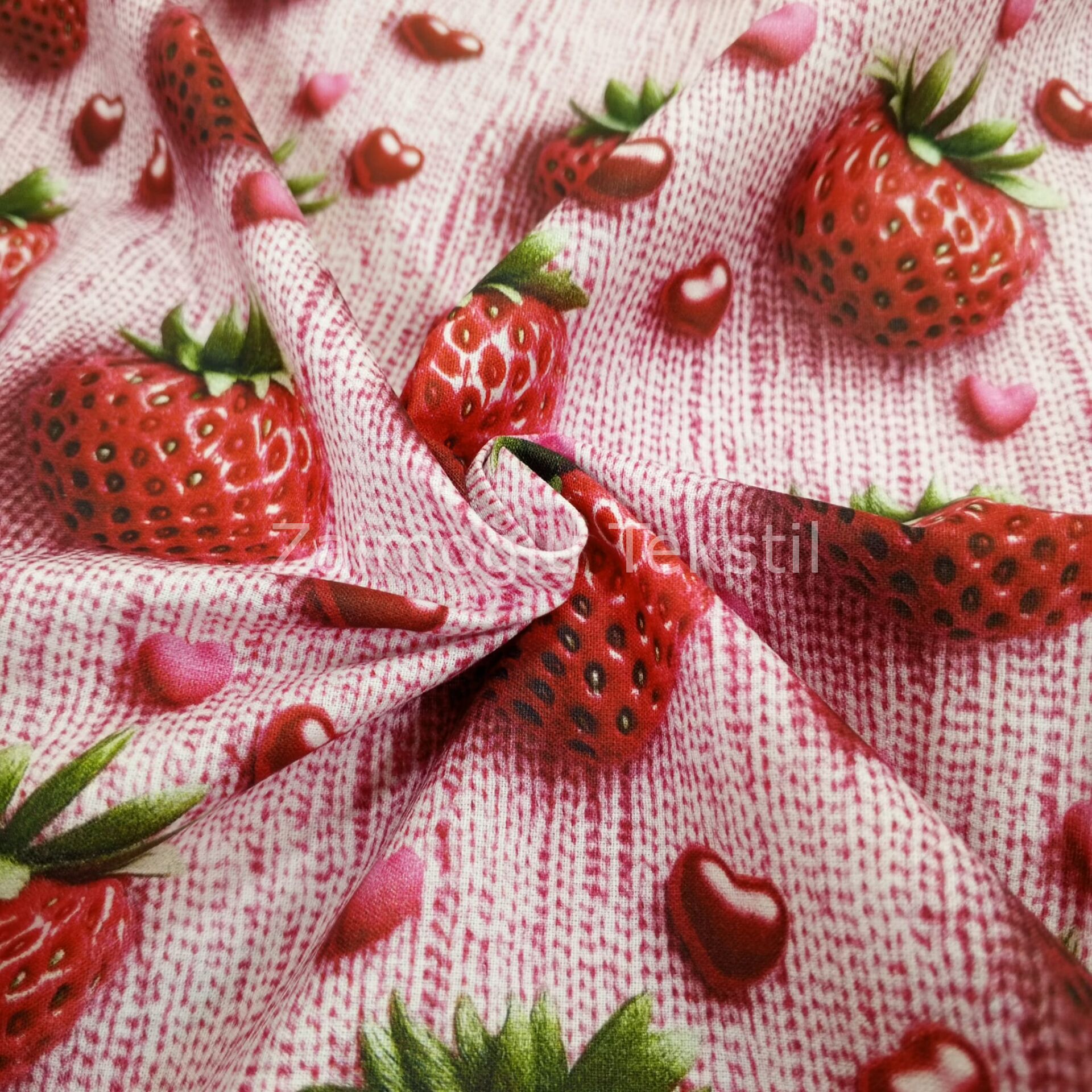 Dijital 3D Reaktif Poplin Kumaş