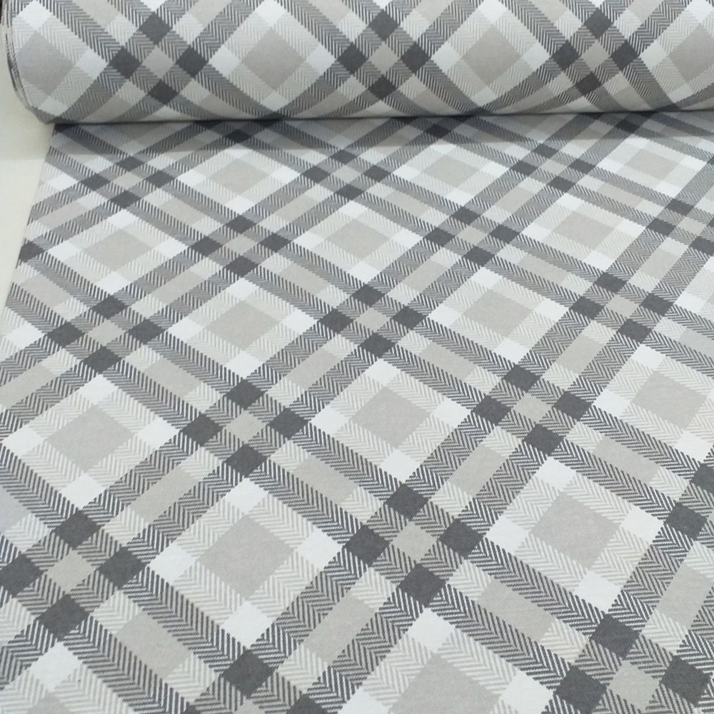 Ekose Desen Duck (Panama Keteni) kumaşı