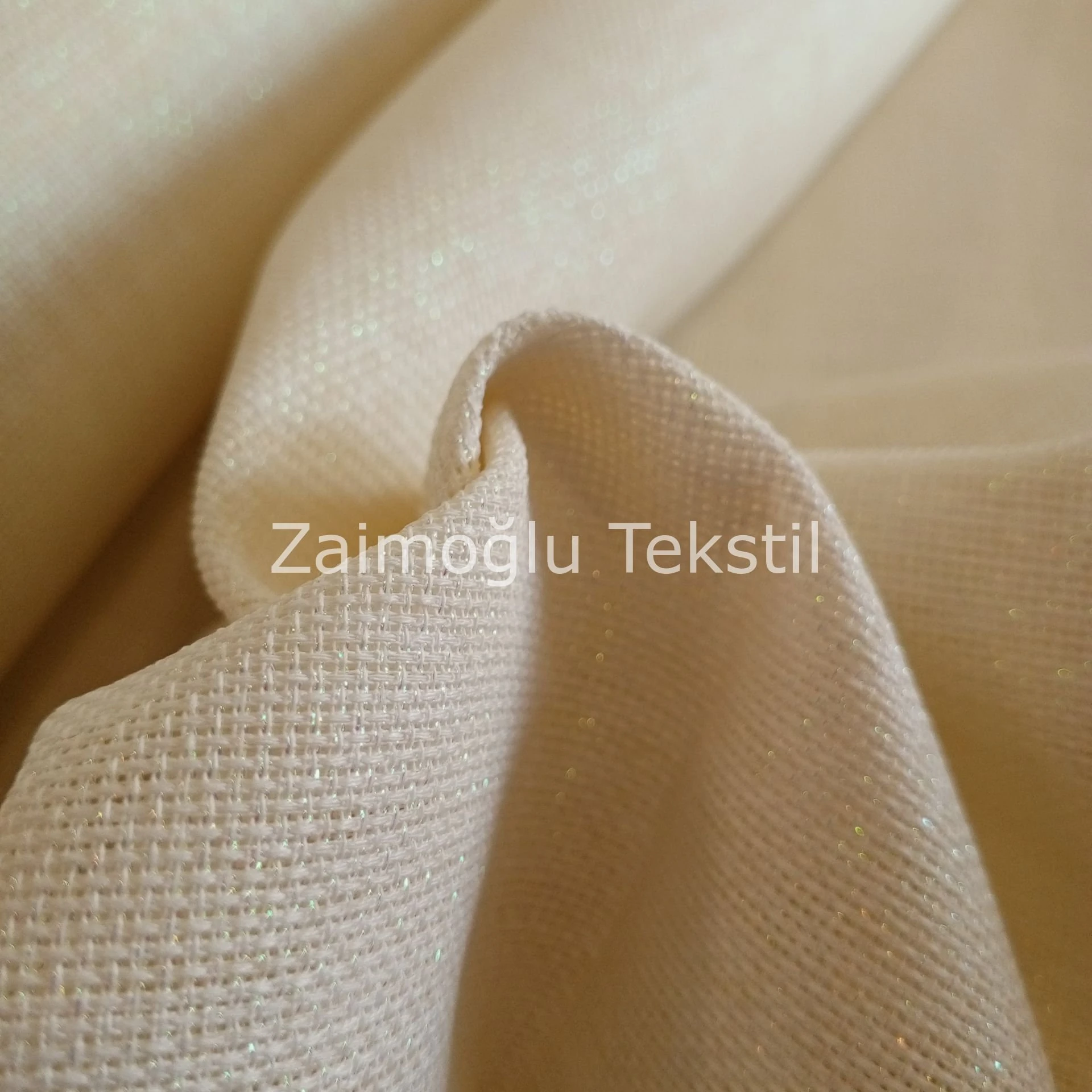 Etuval Linen Simli Keten Kumaş