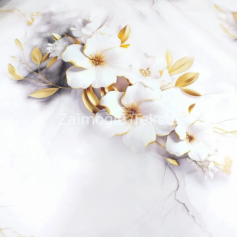 Dijital 3D Pigment Poplin Kumaş