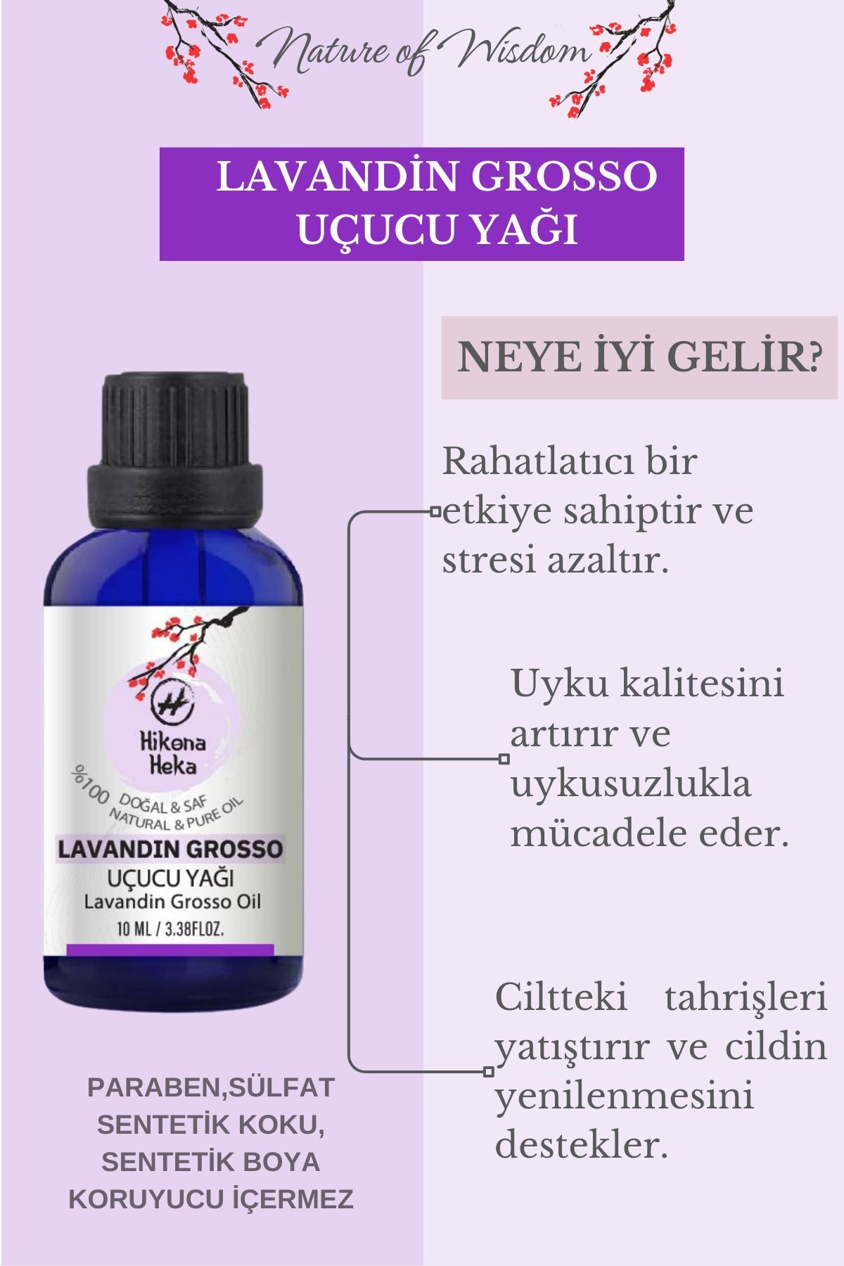 2'li Set(Lavandin Uçucu Yağı-Vetiver Uçucu Yağı)%100 Saf ve Doğal Yağ(2x10 ml)