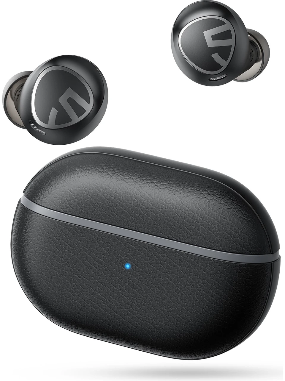 Soundpeats Free2 Classic-30 Saat Çalma Süresine Sahip Bluetooth V5.1-Net Aramalar Için Dahili Mikrofon, Dokunmatik Kontrol