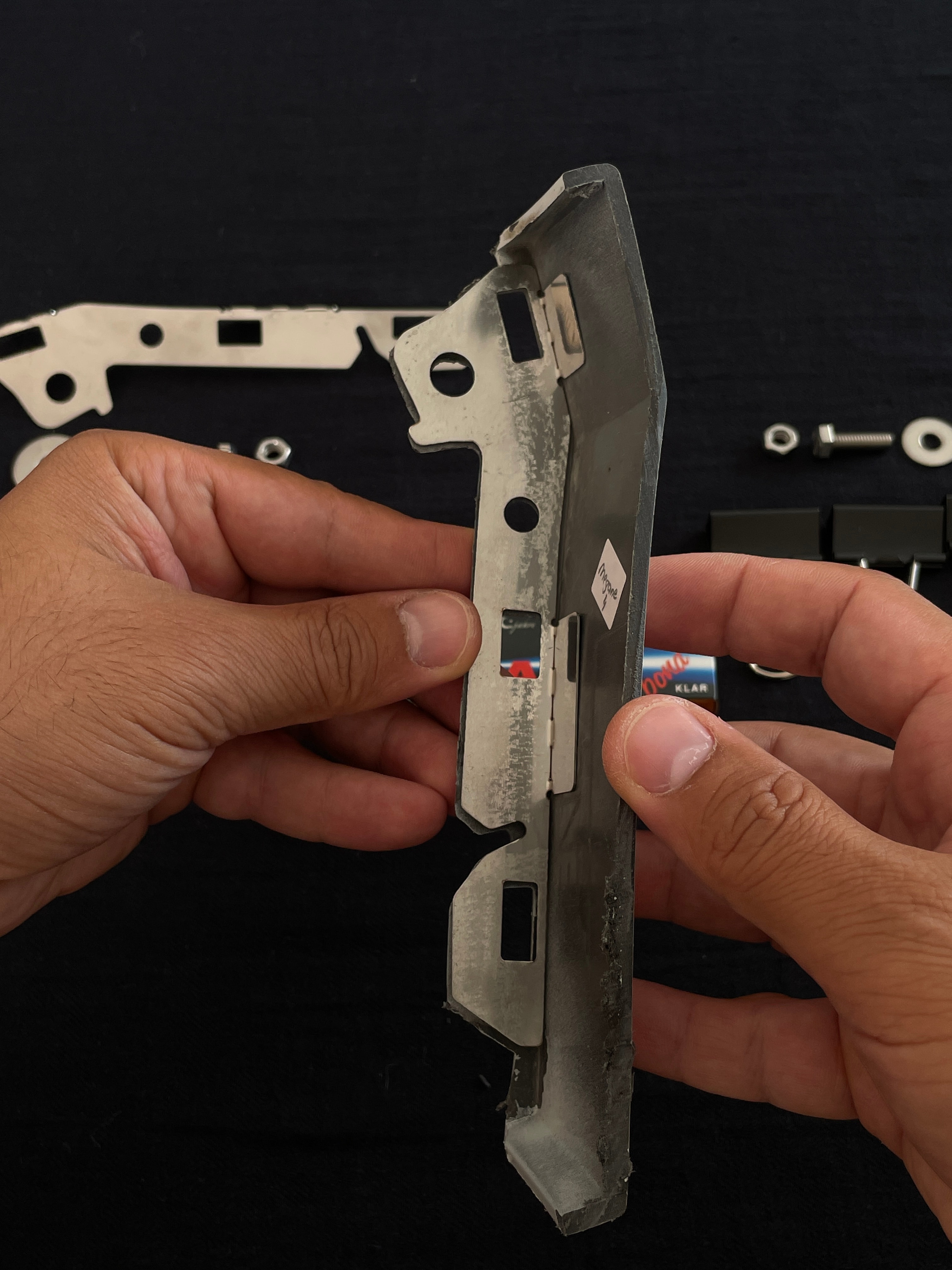 Renault Megane 4 Ön Tampon Güçlendirme Braketi