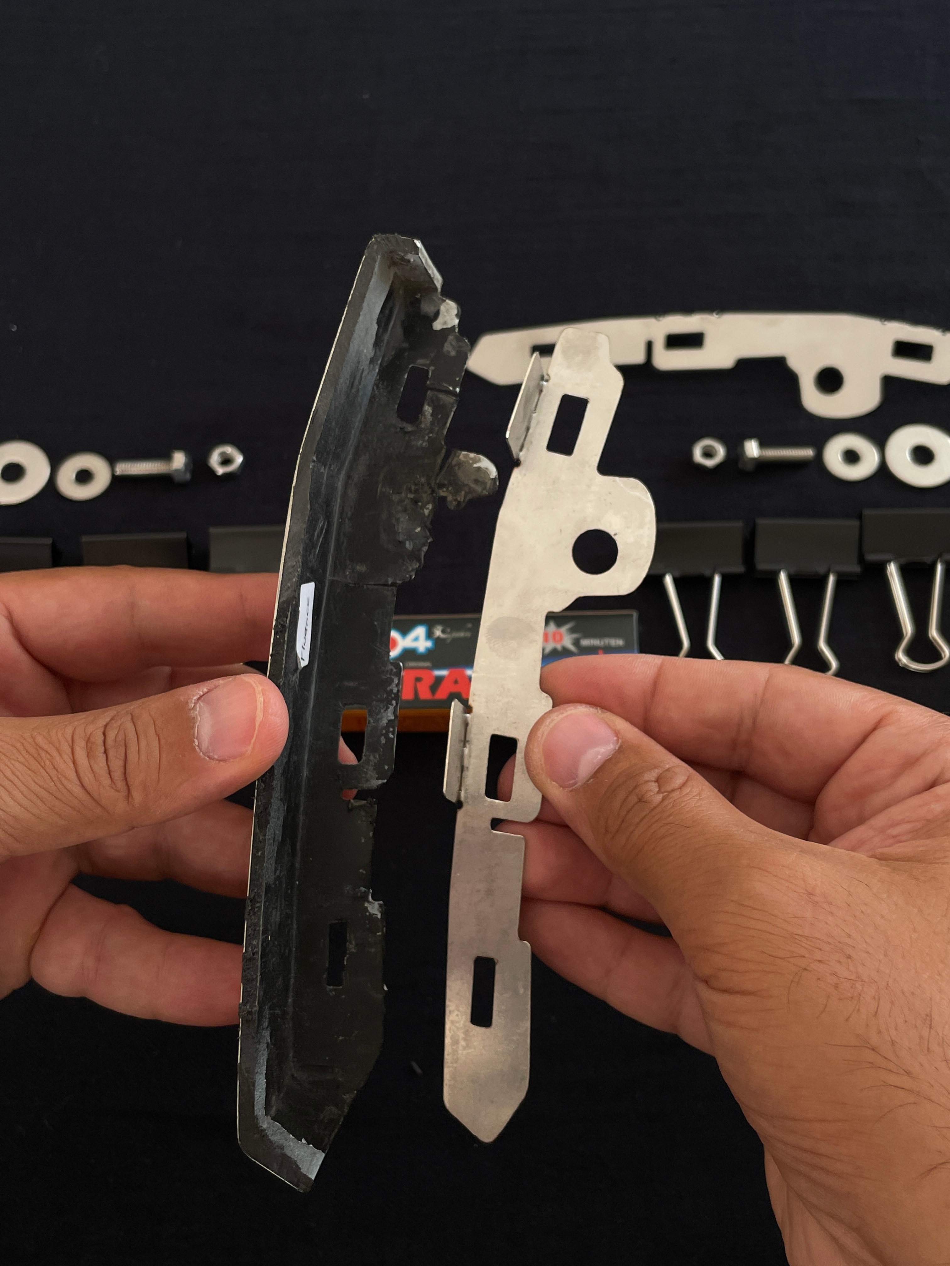  Renault Fluence Ön Tampon Güçlendirme Braketi