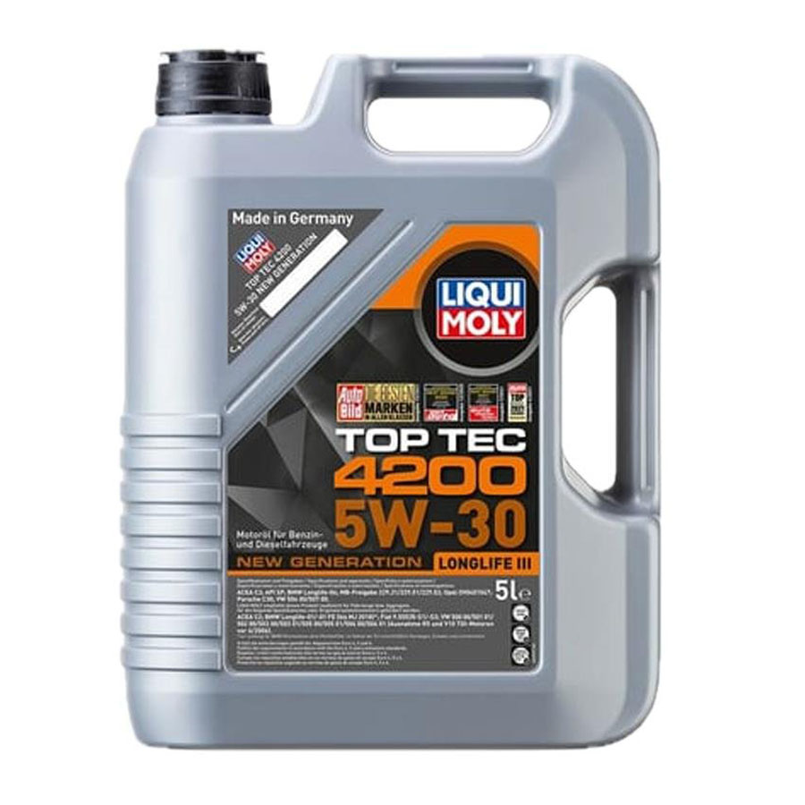 LIQUI MOLY 5W30 Motor Yağı Tam Sentetik TOP TEC 4200 5 Litre