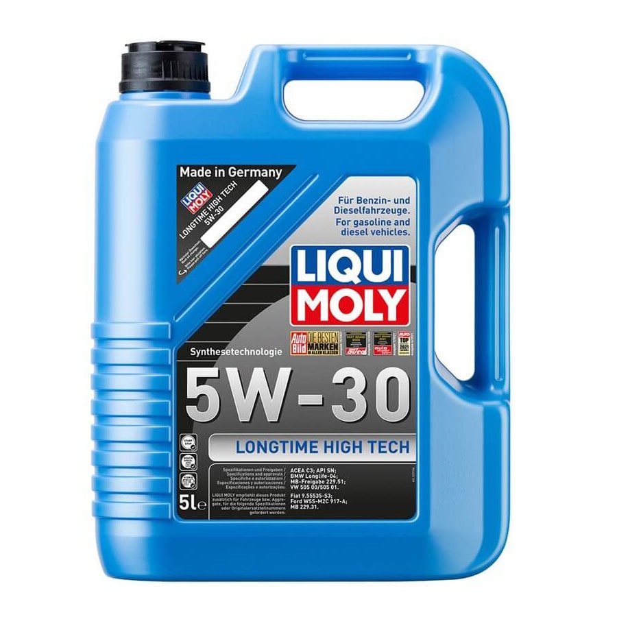 LIQUI MOLY 5W30 Motor Yağı DPF'li Sentetik LONGTIME HIGH TECH 5 Litre