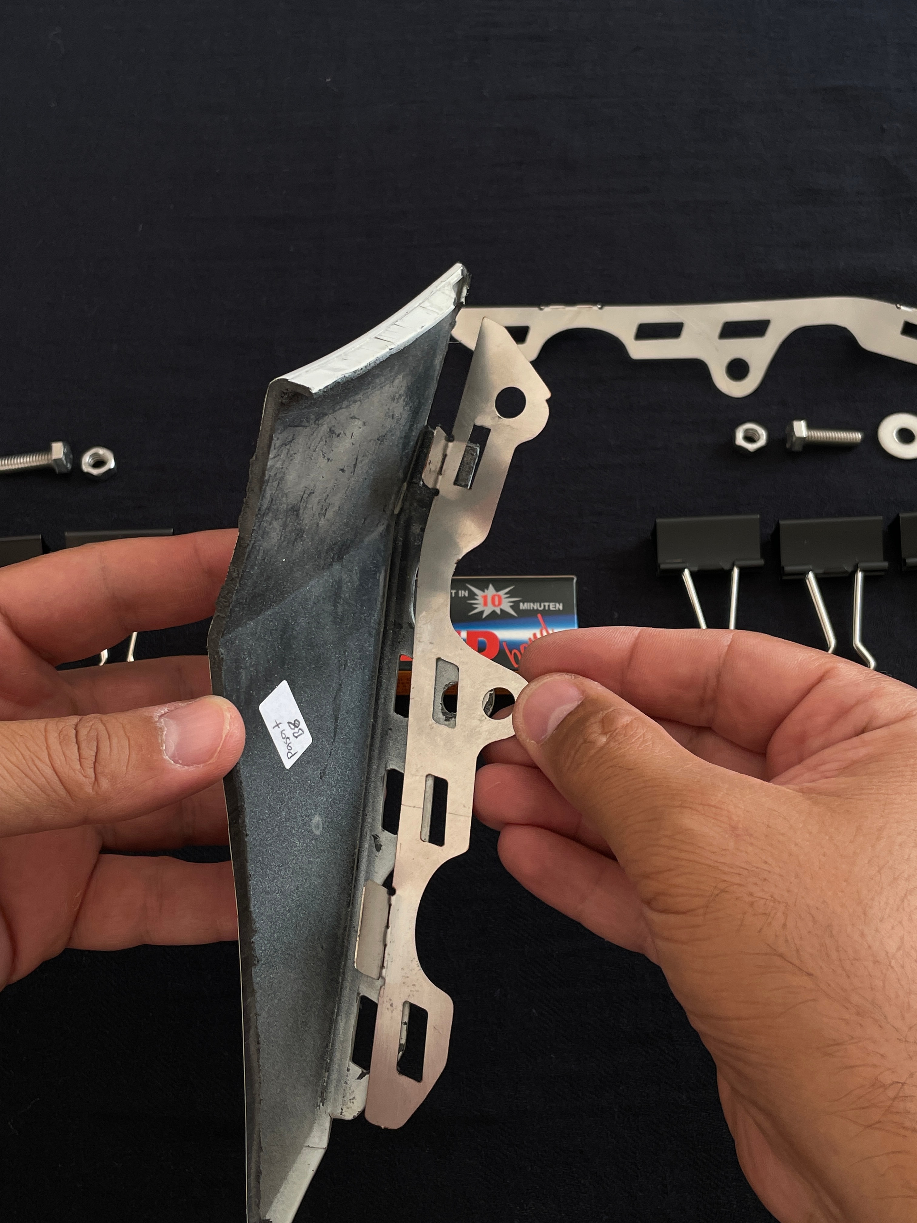 Volkswagen Passat B8 2014-2022 Ön Tampon Güçlendirme Braket Takımı