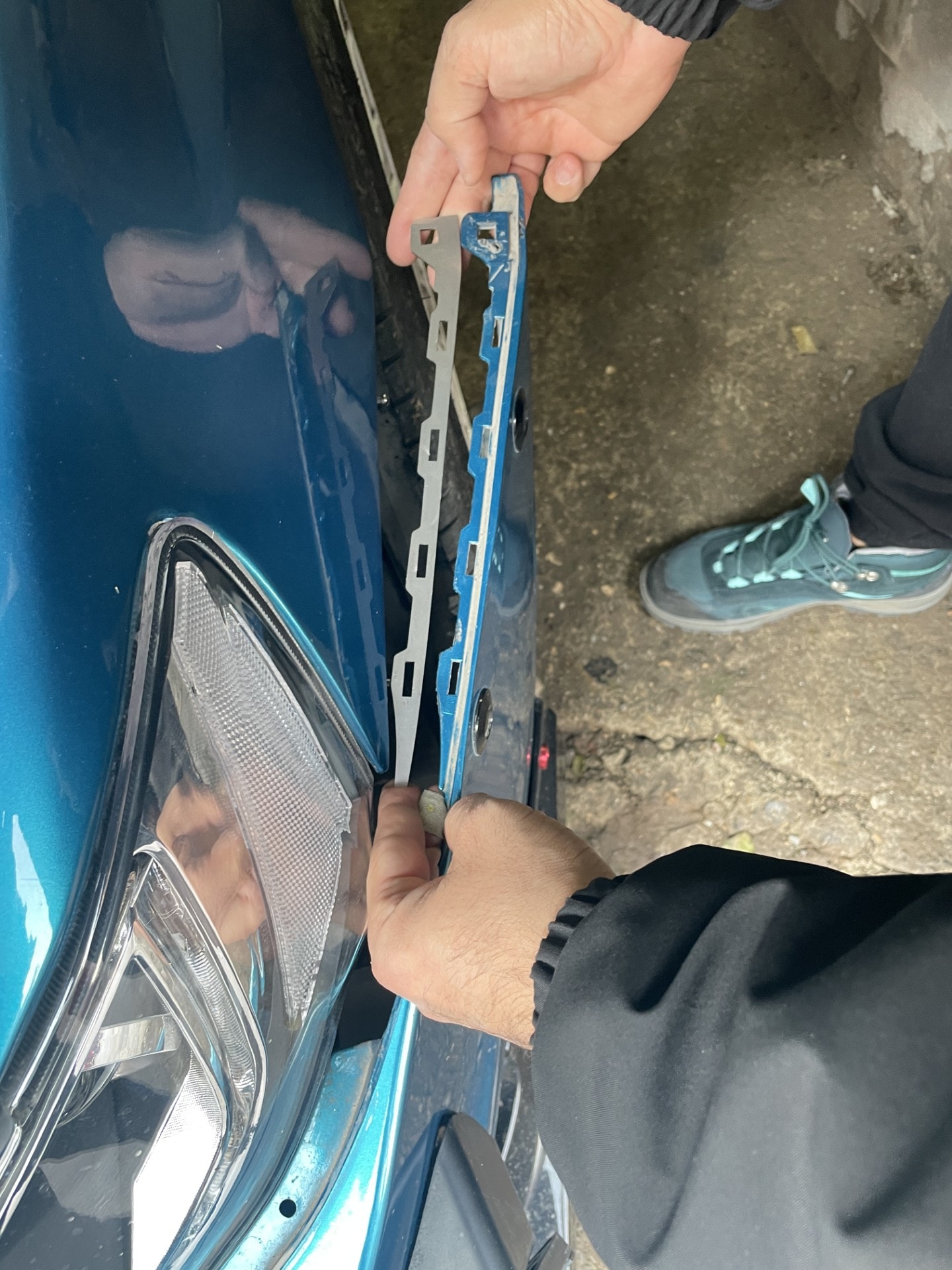 Lancer X 2007-2017 Ön Tampon Güçlendirme Braket Takımı