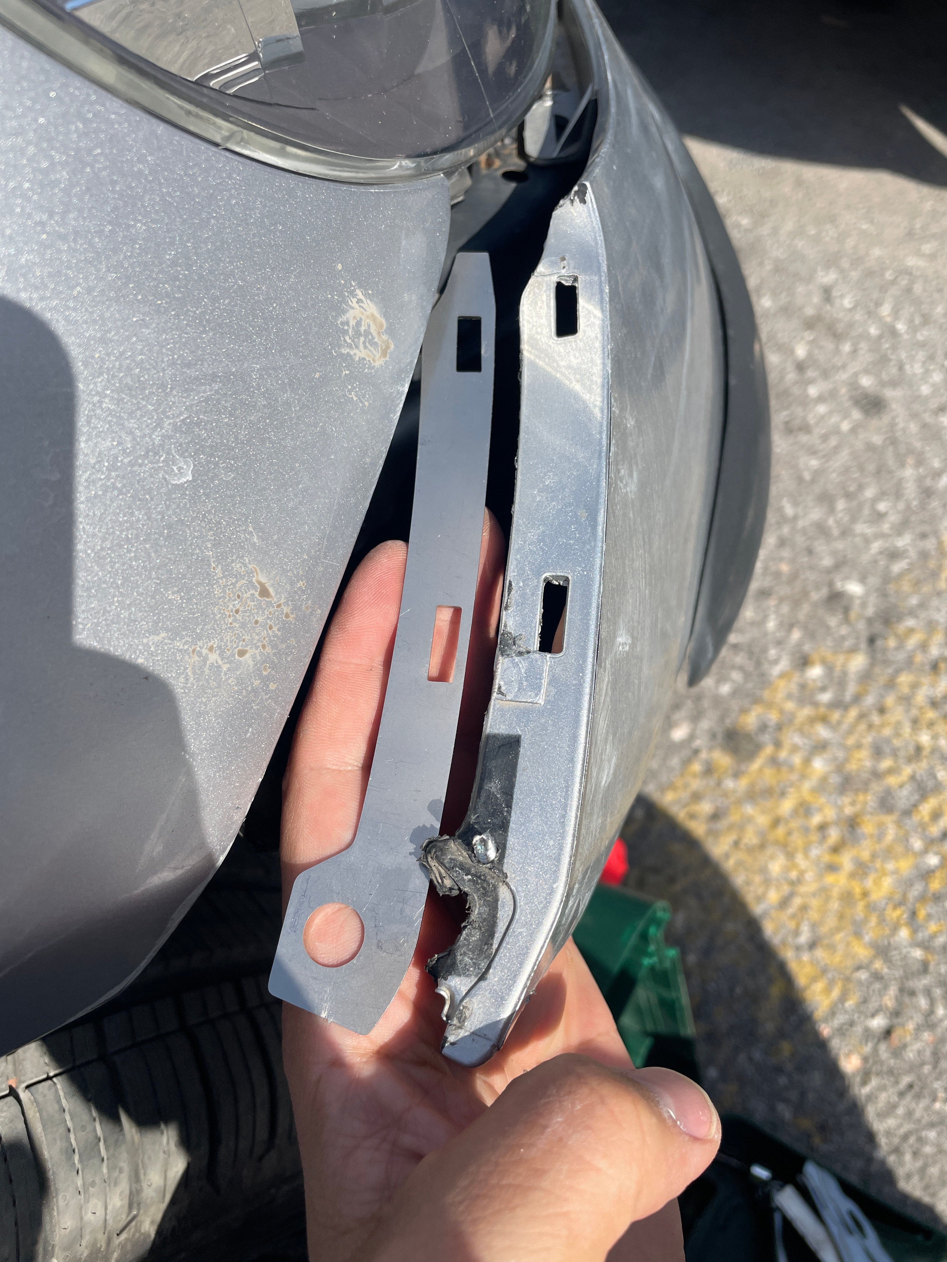 Honda Jazz GD1/GD3 Ön Tampon Güçlendirme Braketi