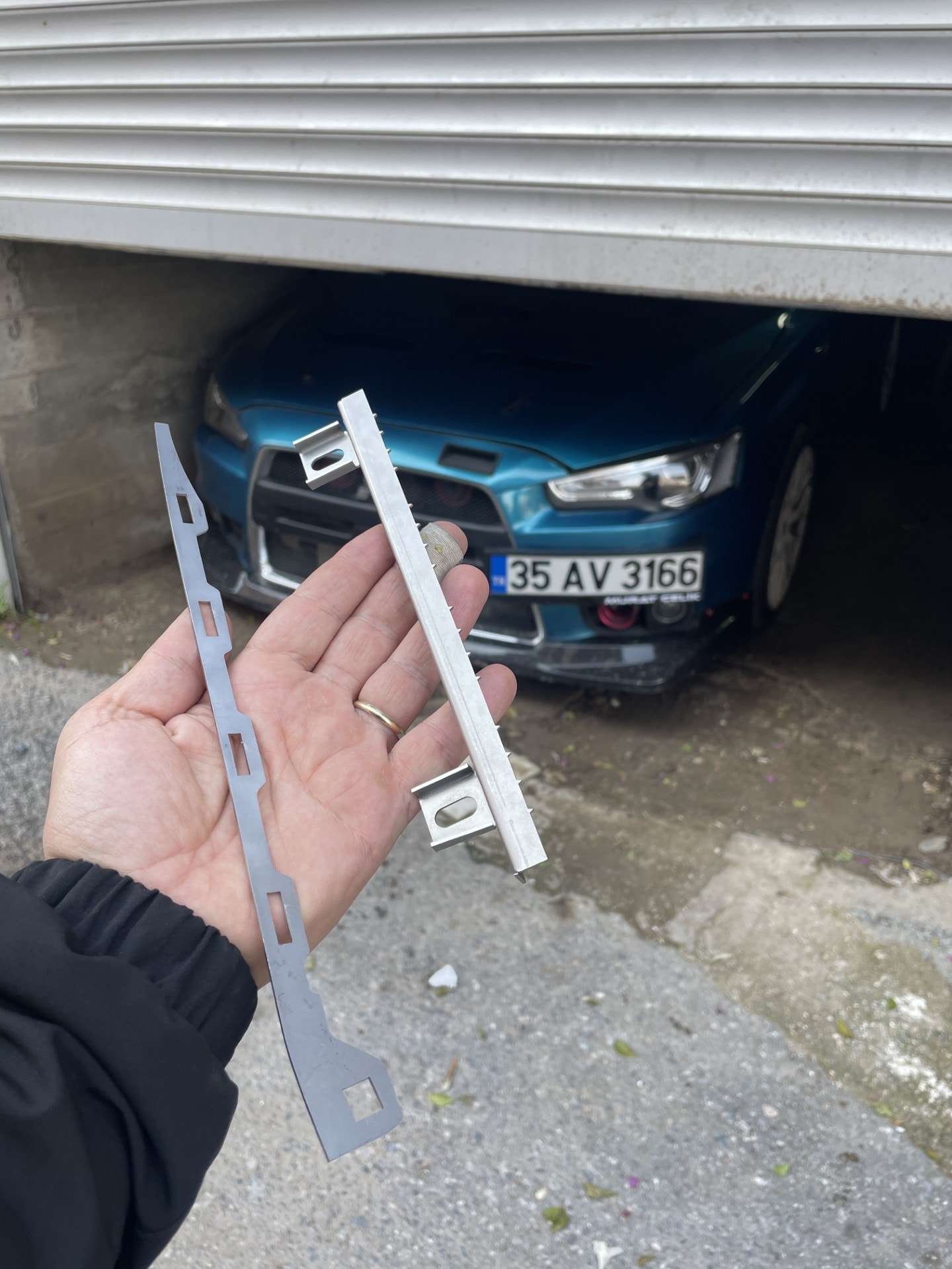 Lancer X 2007-2017 Ön Tampon Güçlendirme Braket Takımı