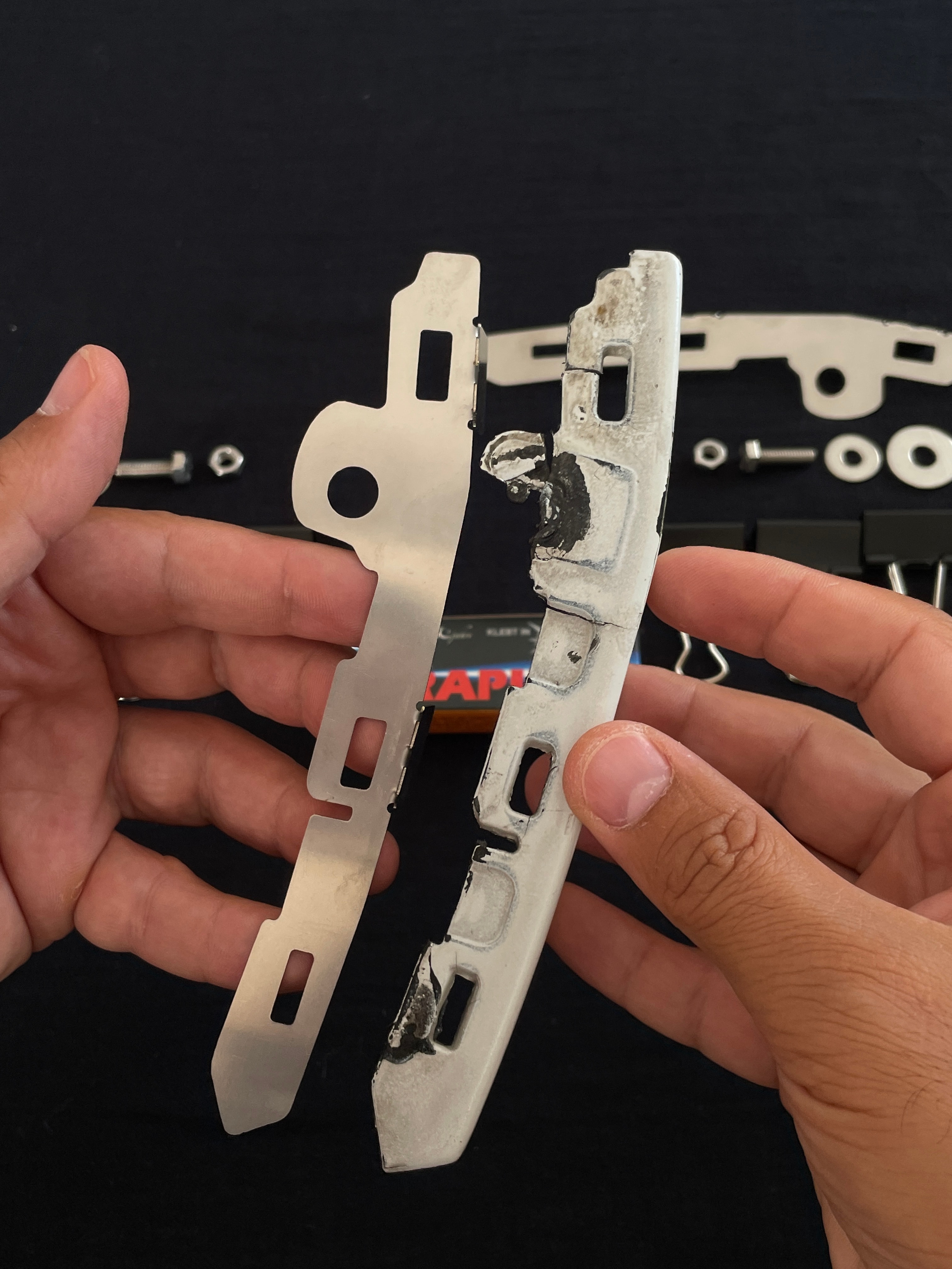  Renault Fluence Ön Tampon Güçlendirme Braketi