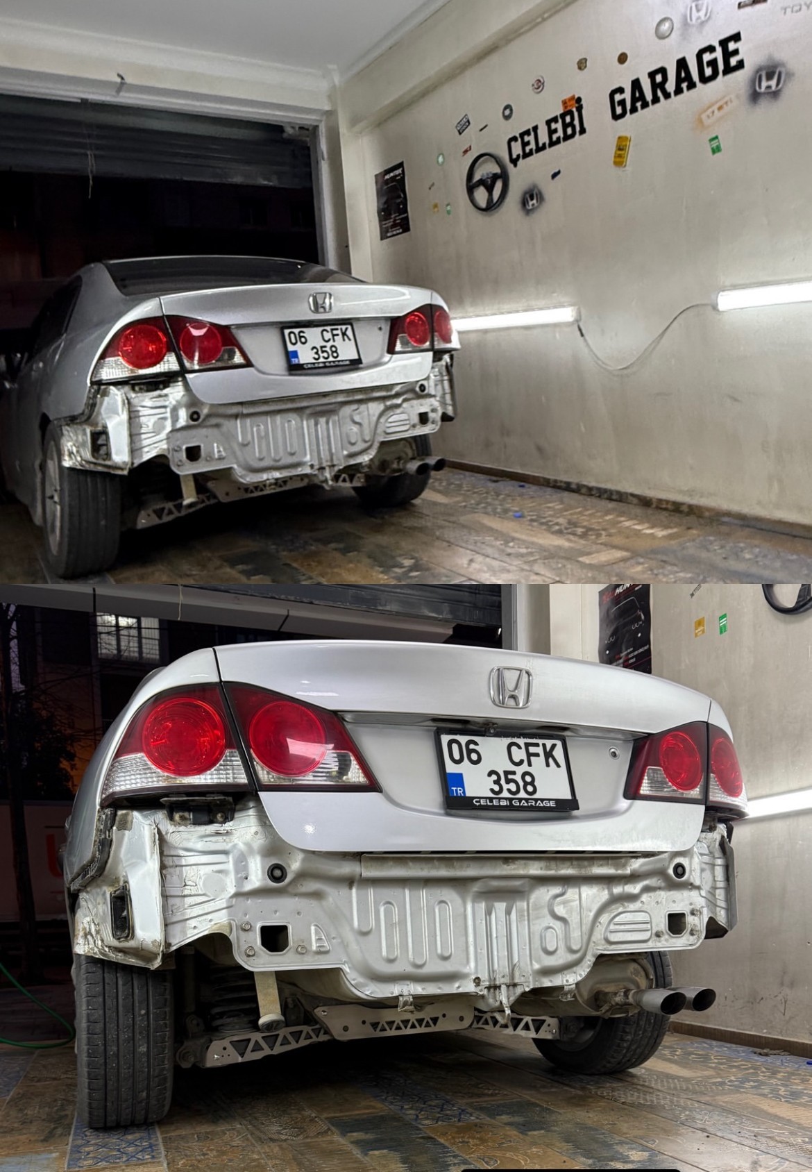 Honda Civic FD6/FB7 Arka Taşıyıcı Kaplaması