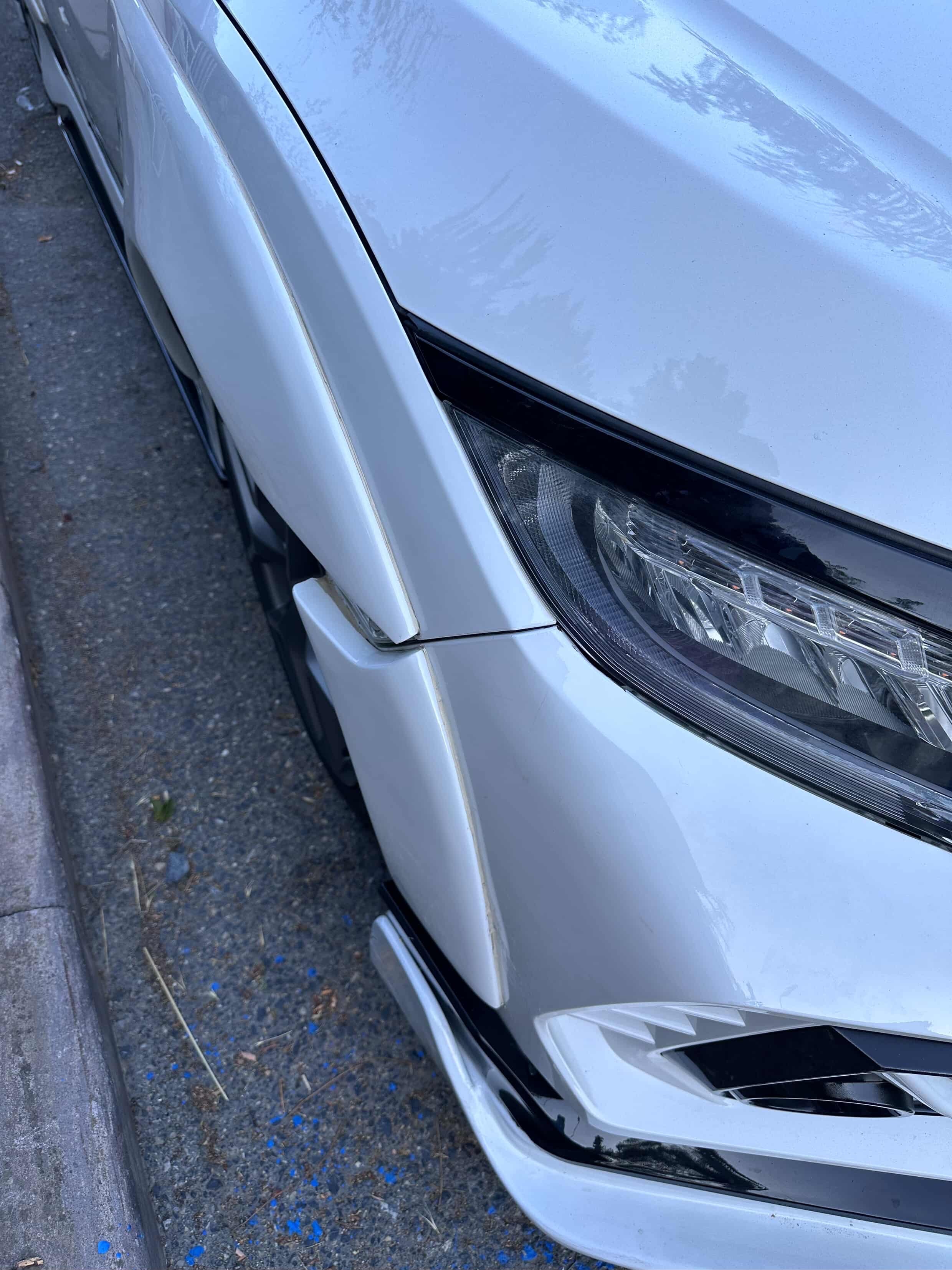 Civic FC/FK 10th Gen Ön Tampon Güçlendirme Braketi