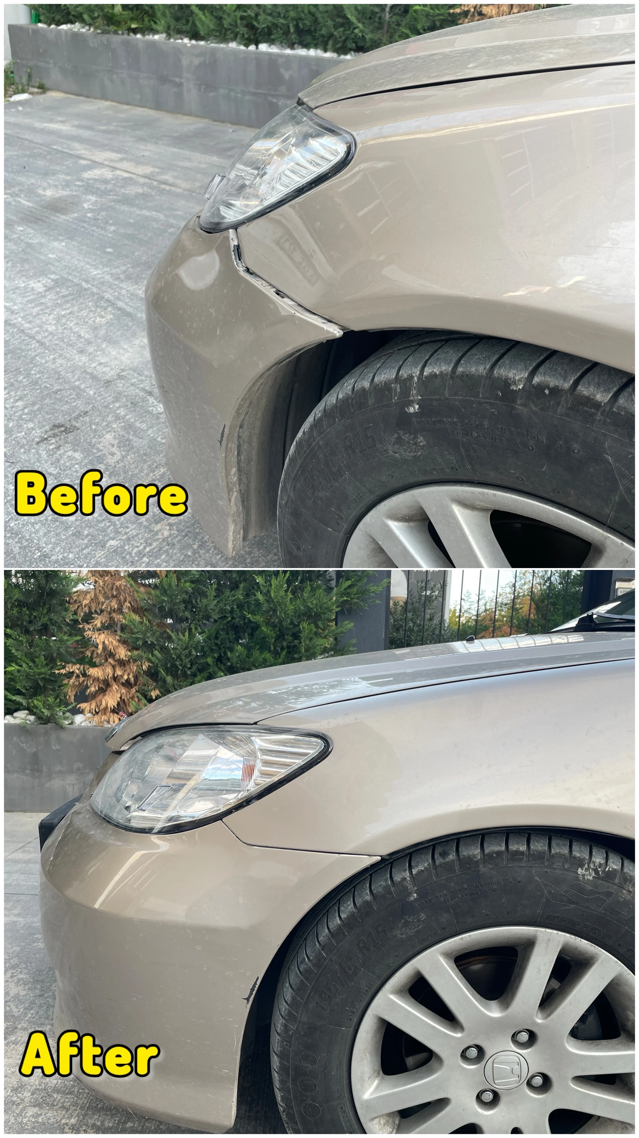 Honda Civic 7th 2004-2006 Front Bumper Reinforcement Bracket