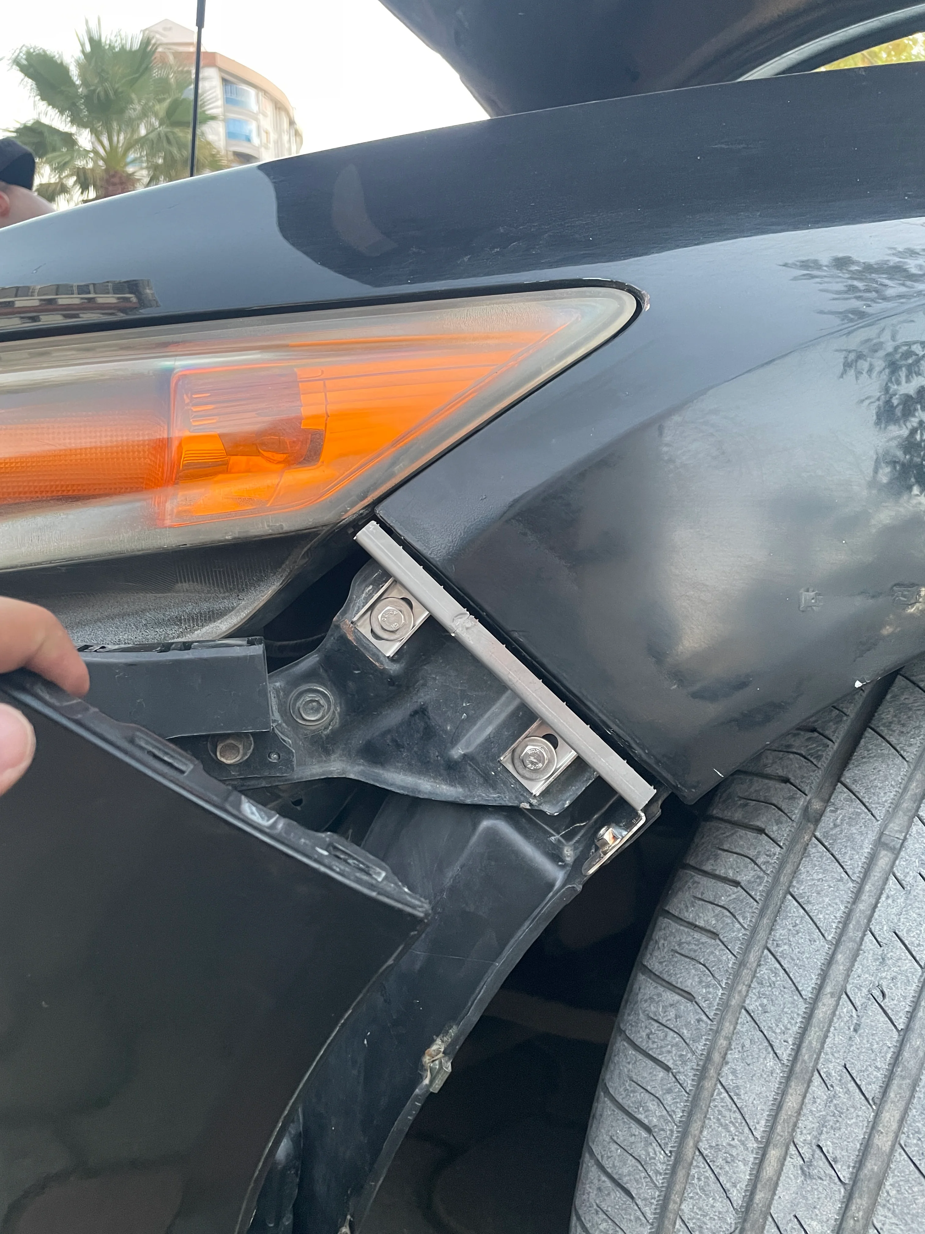 Honda Accord 8th Gen Front Bumper Reinforcement Bracket