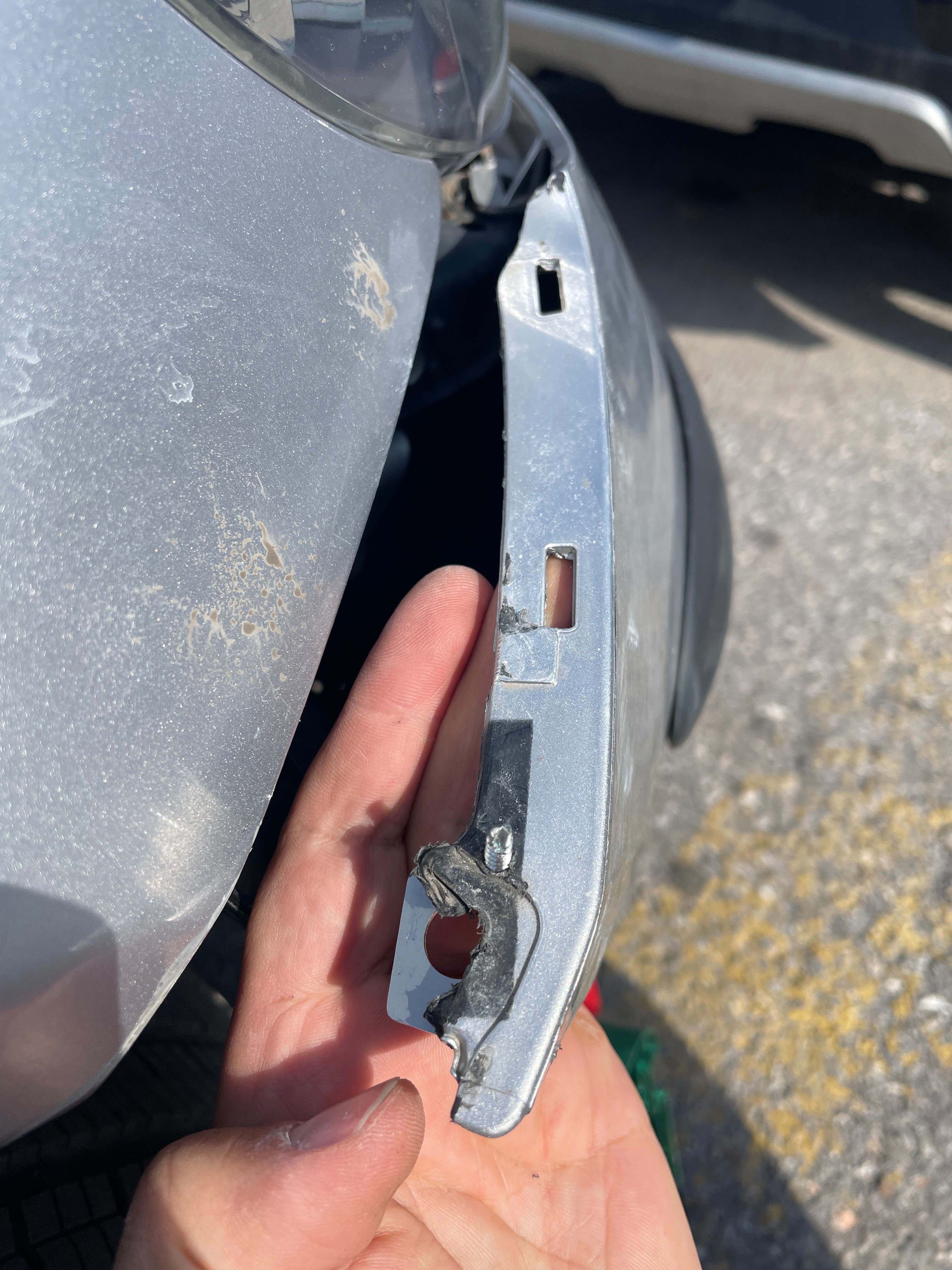 Honda Jazz GD1/GD3 Ön Tampon Güçlendirme Braketi