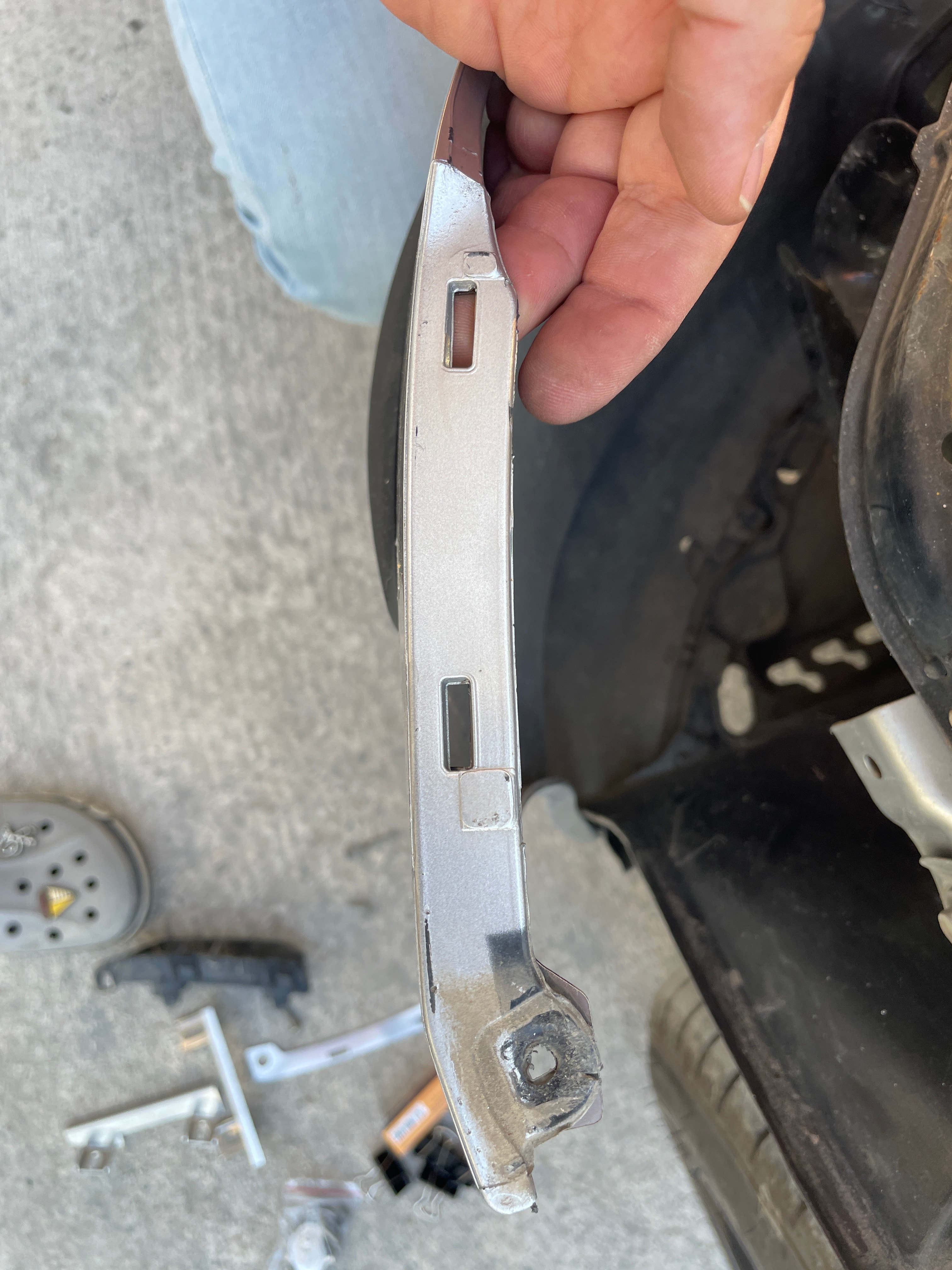 Honda Jazz GD1/GD3 Ön Tampon Güçlendirme Braketi