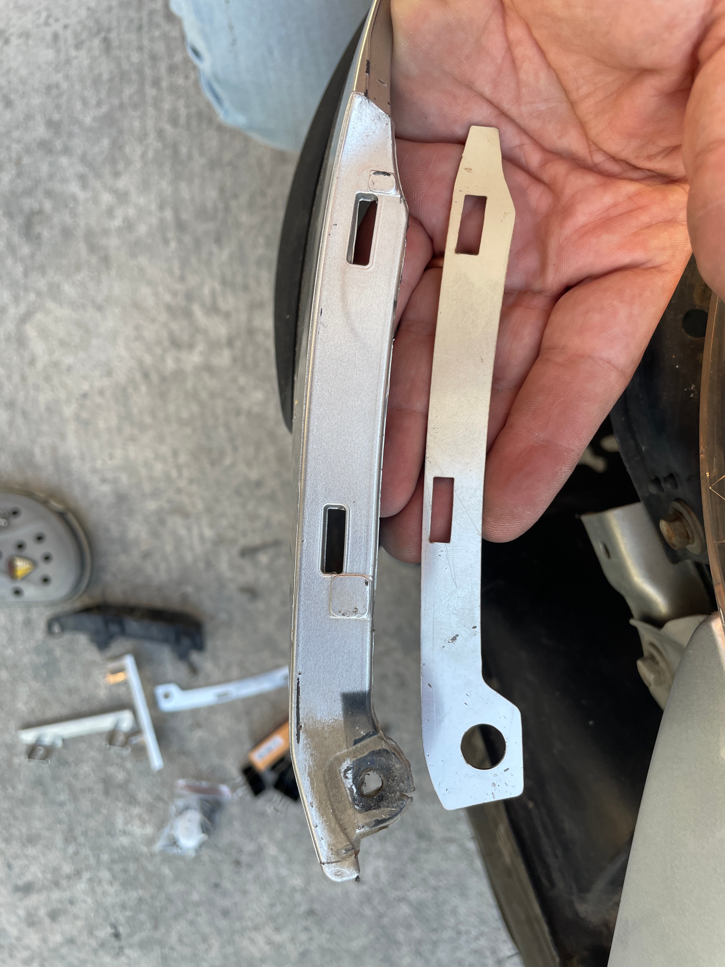 Honda Jazz GD1/GD3 Ön Tampon Güçlendirme Braketi