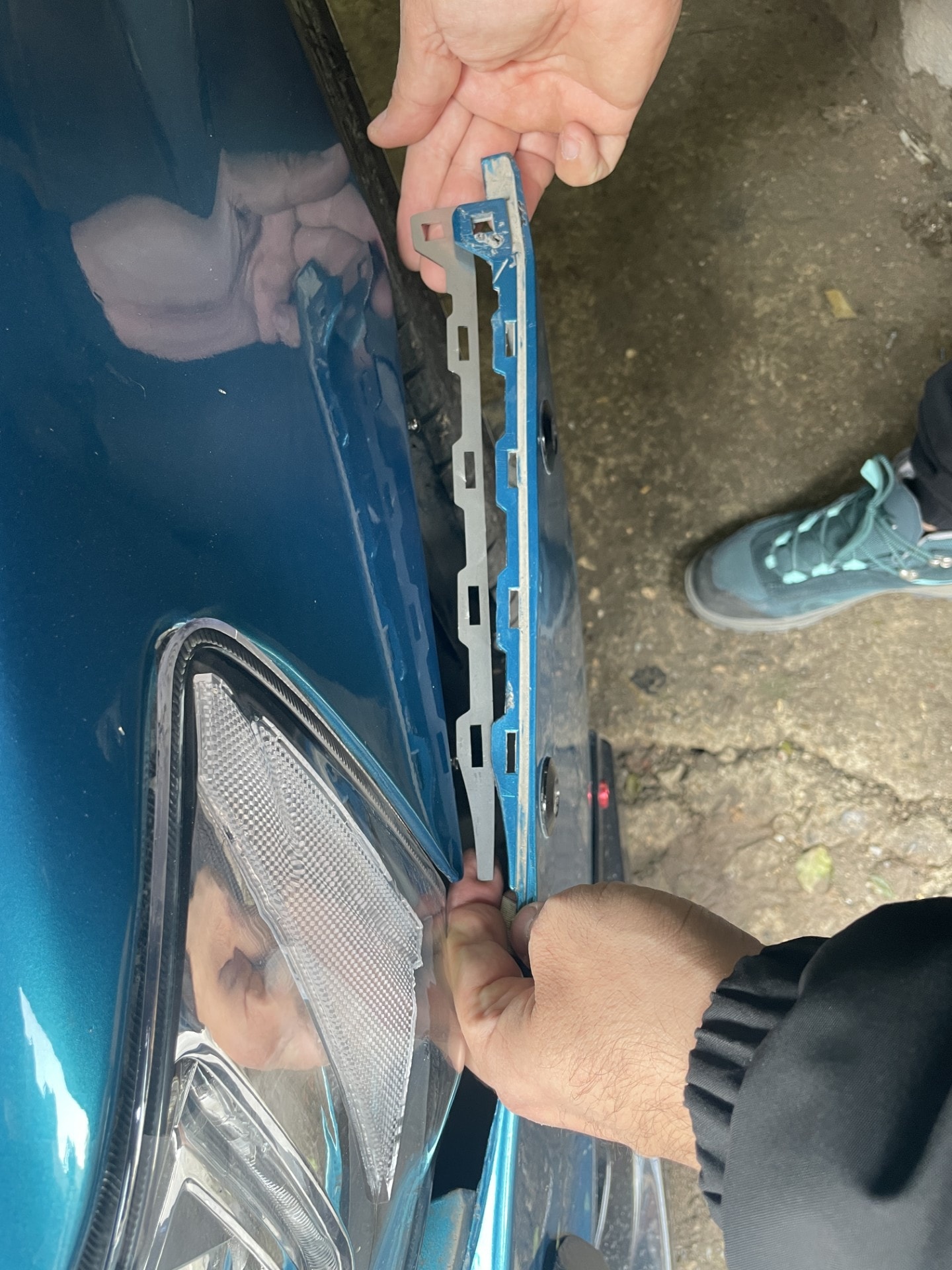 Lancer Sportback X 2007-2017 Ön Tampon Güçlendirme Braket Takımı