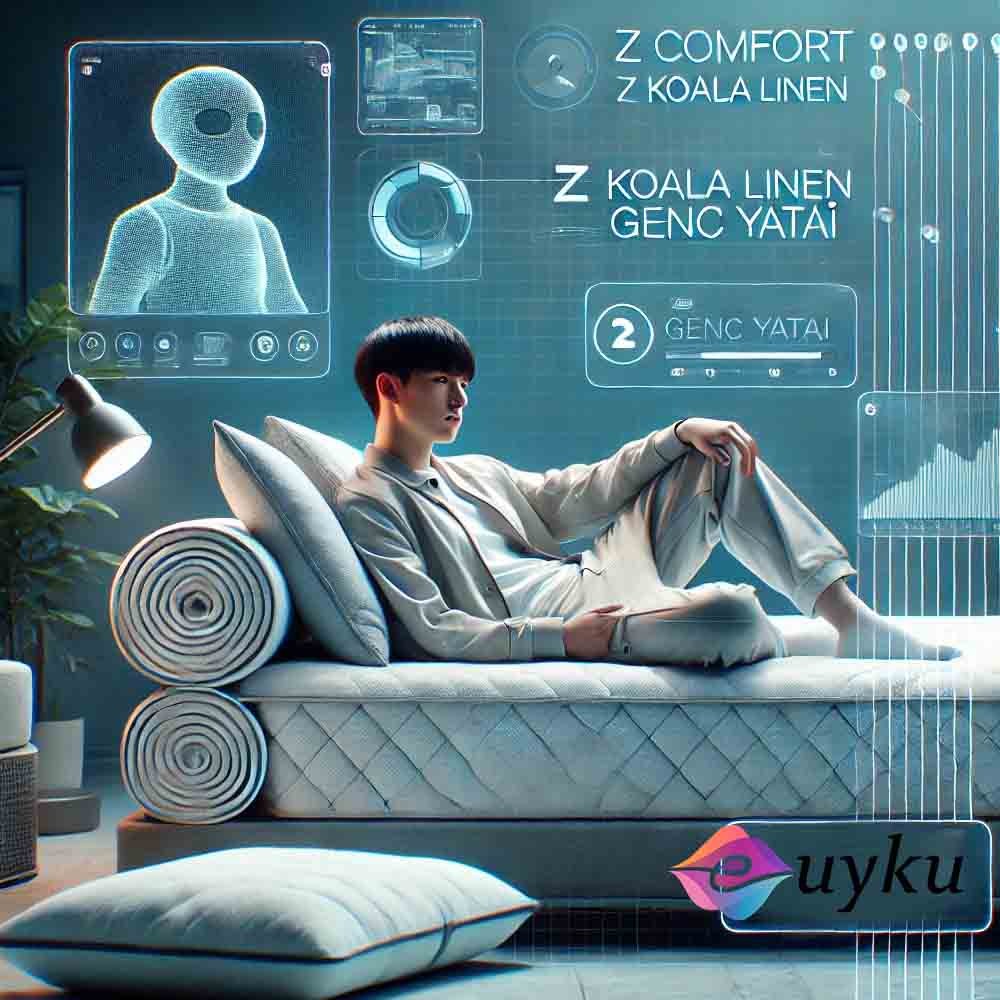 Z Comfort Koala - Aktif Karbonlu Manyetik Alan Linen - VİP ( Pedli ) Genç Yatağı