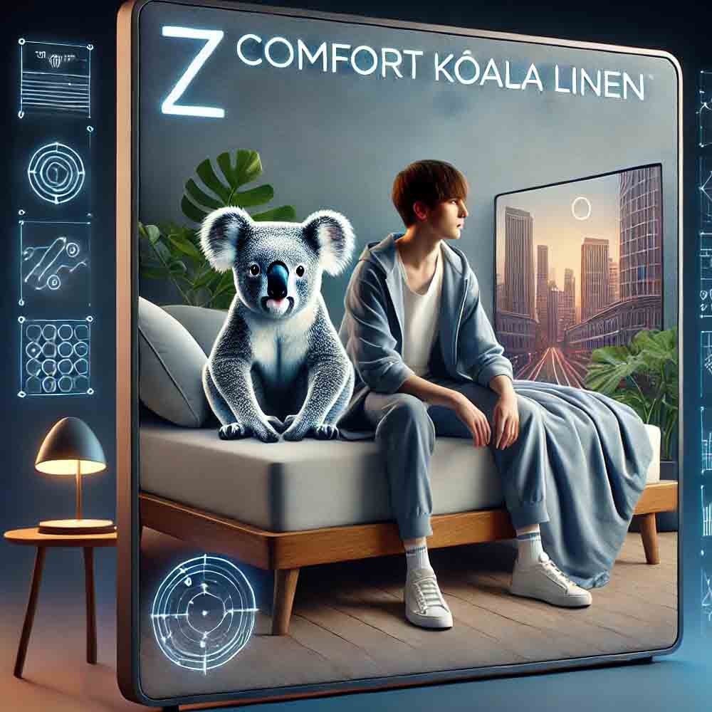 Z Comfort Koala - Aktif Karbon Linen Genç Yatağı