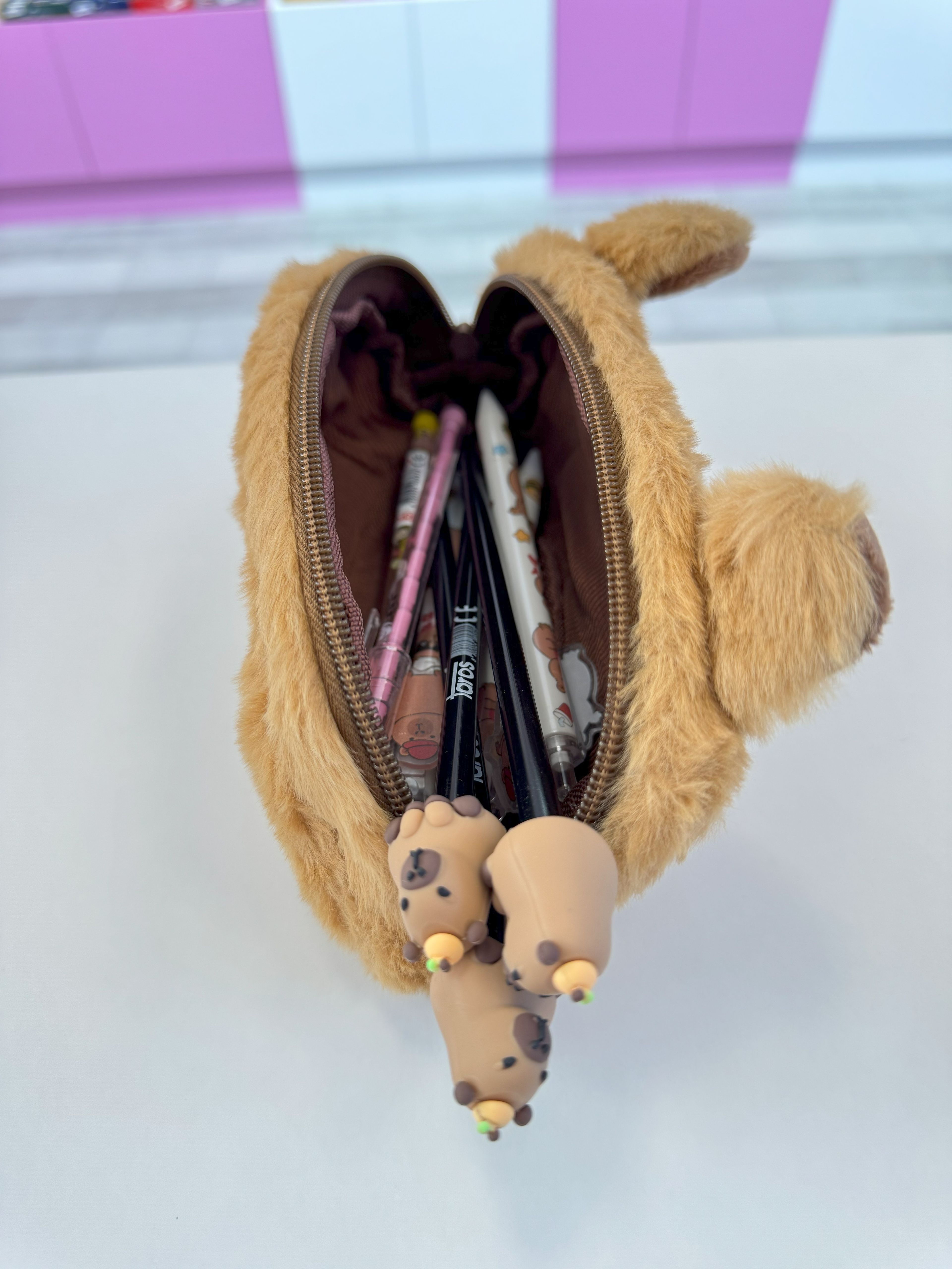 Capybara Pelüş Kalem Kutusu