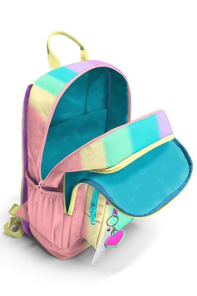 Coral High Renkli Çizgili Desenli Okul Sırt Çantası 23630