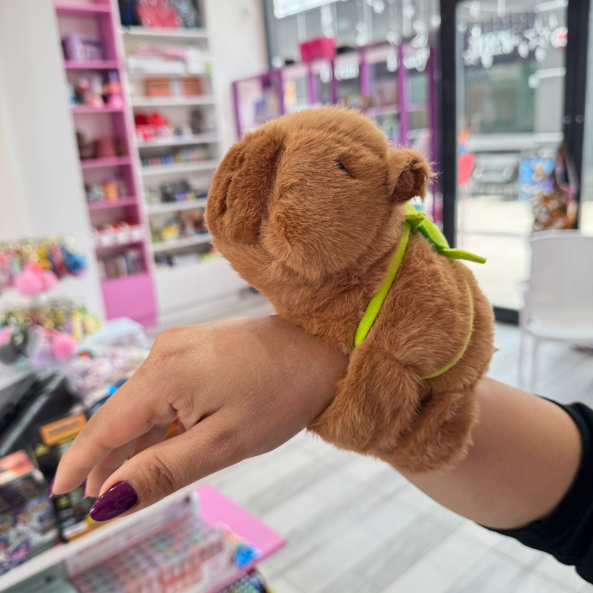 Capybara Peluş Bileklik