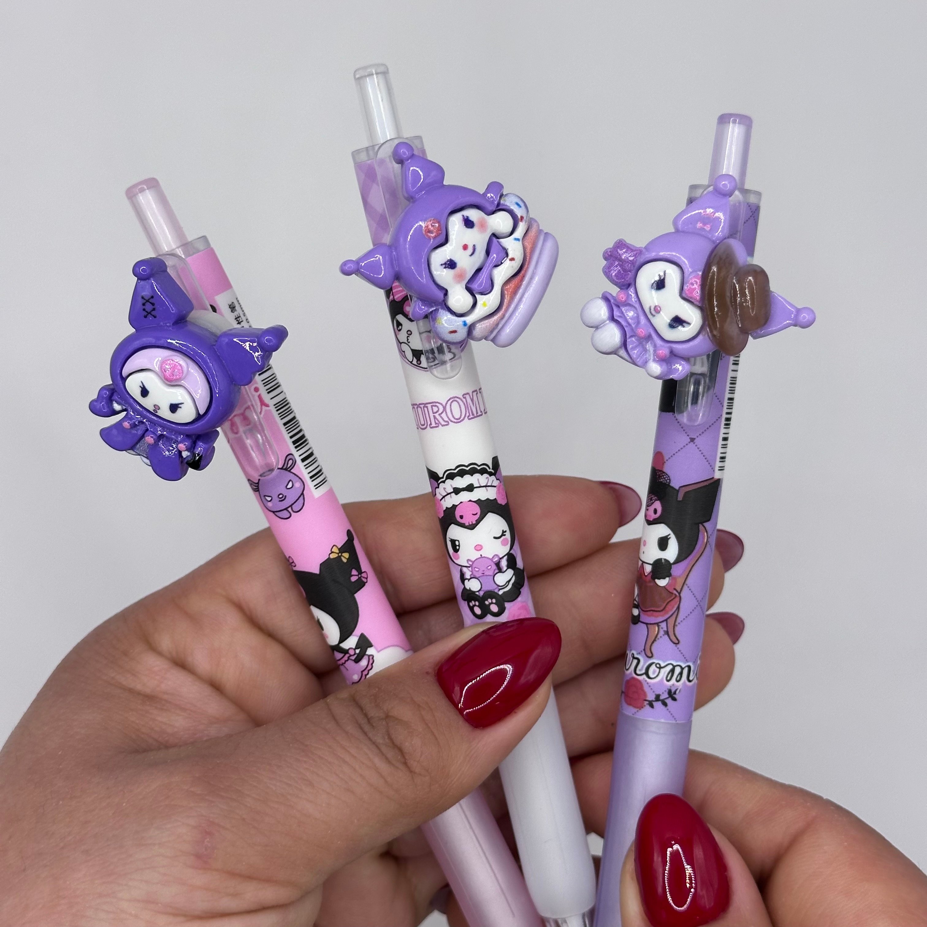 Dönen Başlıklı Kuromi 0.5 mm Uçlu Versatil Kalem