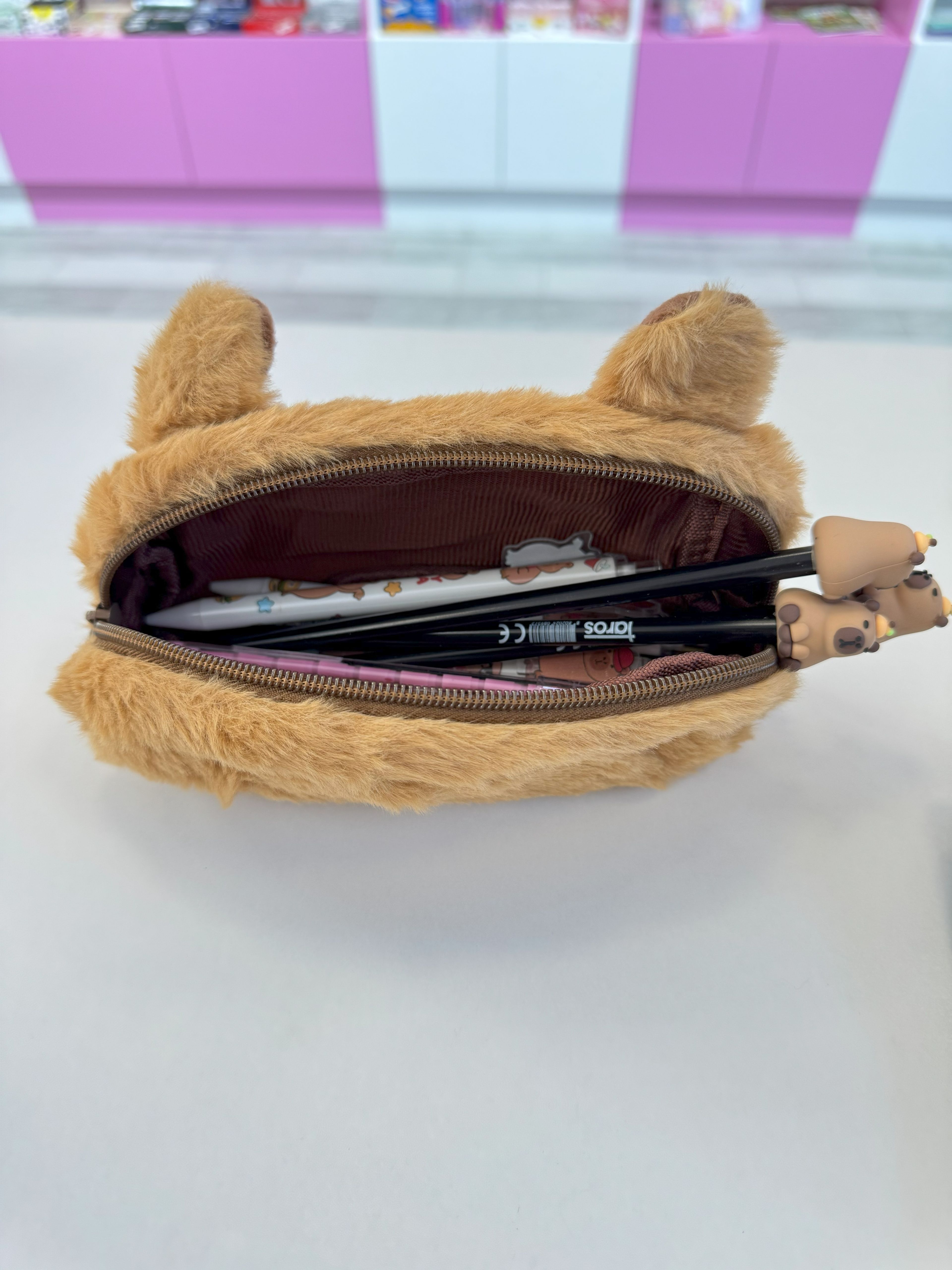 Capybara Pelüş Kalem Kutusu