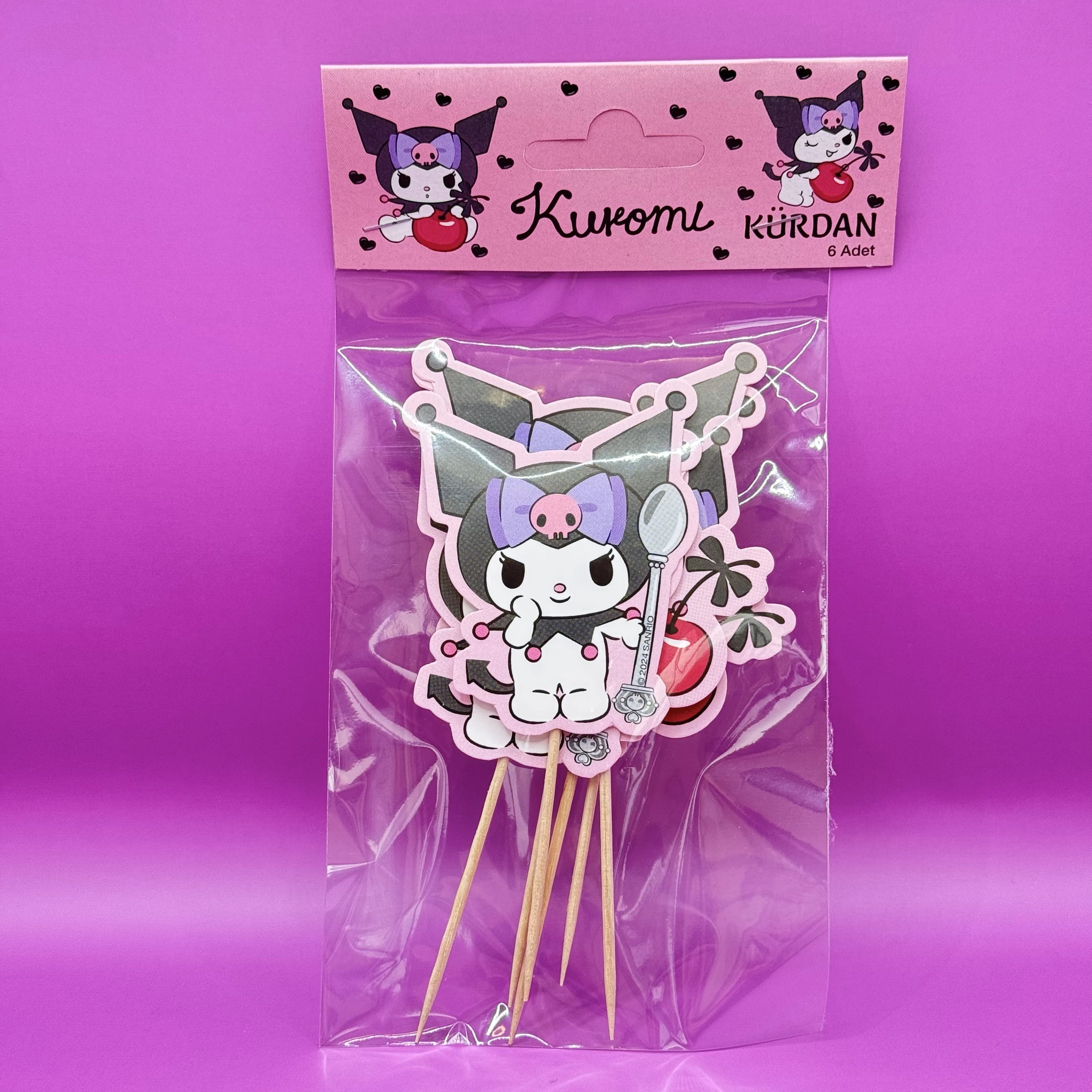 Kuromi Lisanslı Parti Seti 44 Parça