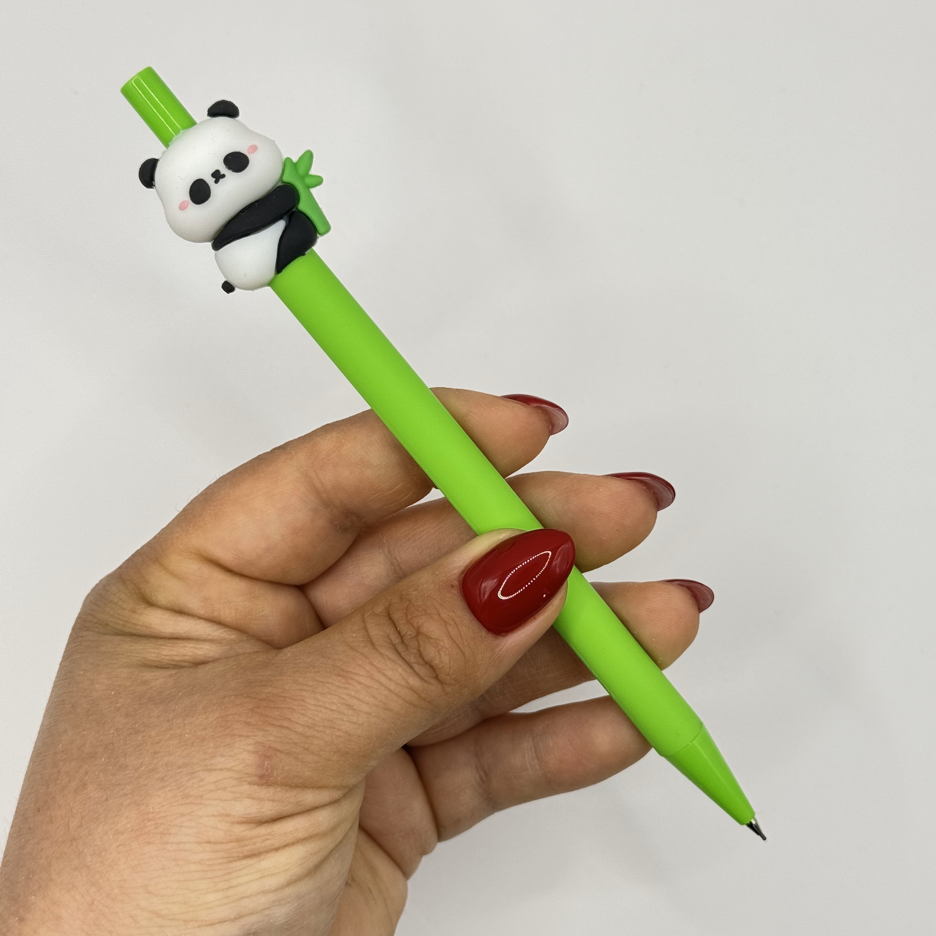 Panda Başlıklı Versatil Uçlu Kalem 0.7 Lila