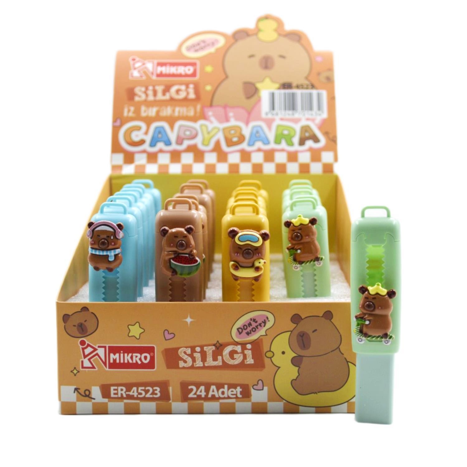 Mikro Capybara Silgi
