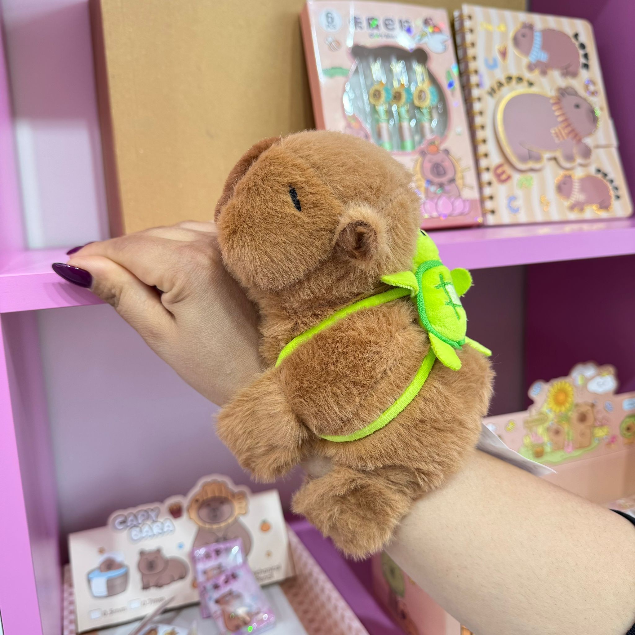 Capybara Peluş Bileklik