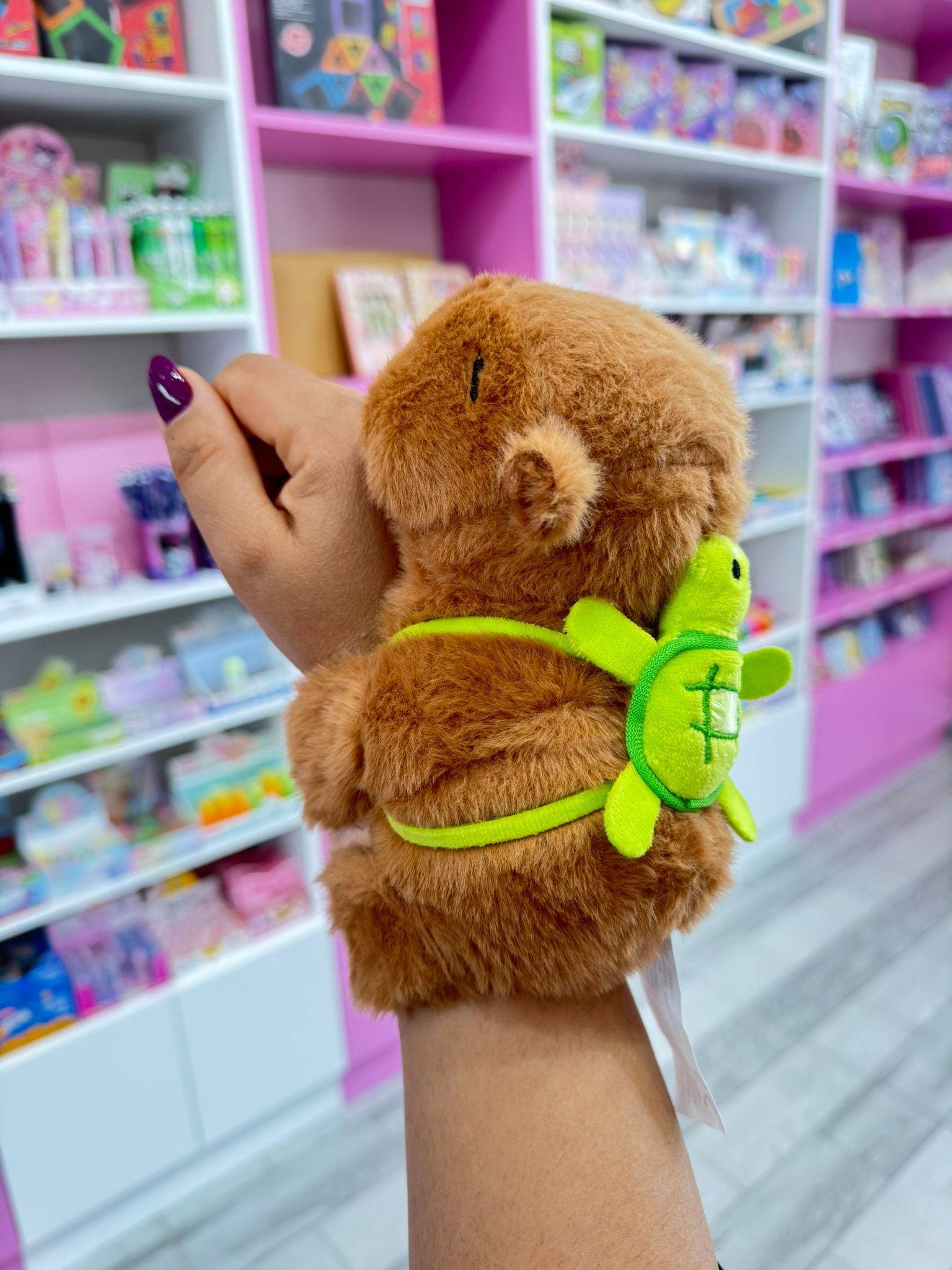 Capybara Peluş Bileklik