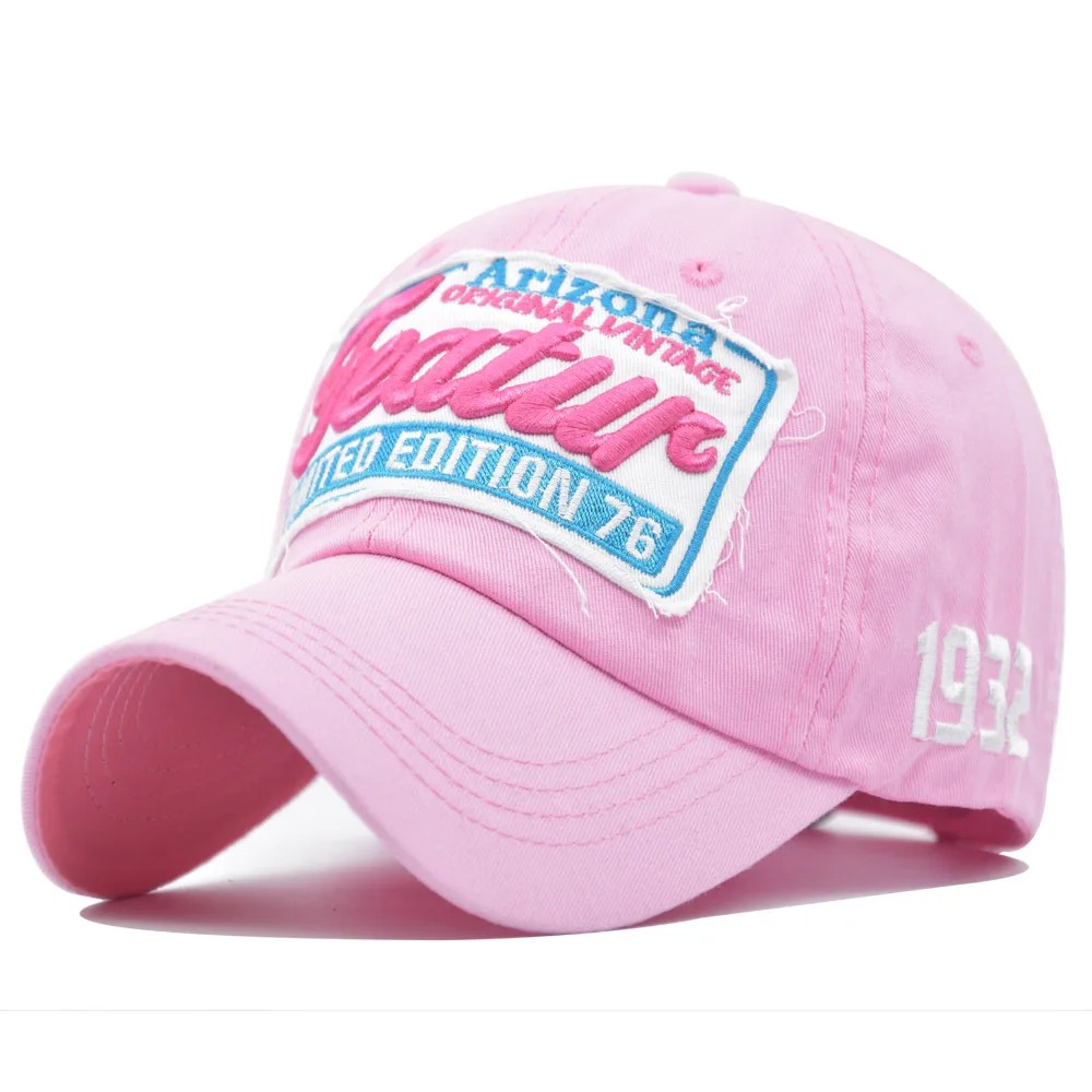 Featur Arizona Eskitme Şapka - Pembe