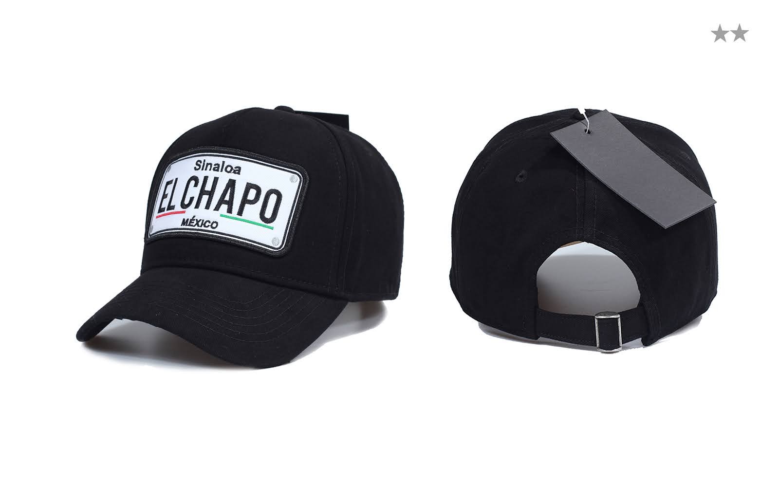 El Chapo Siyah Şapka
