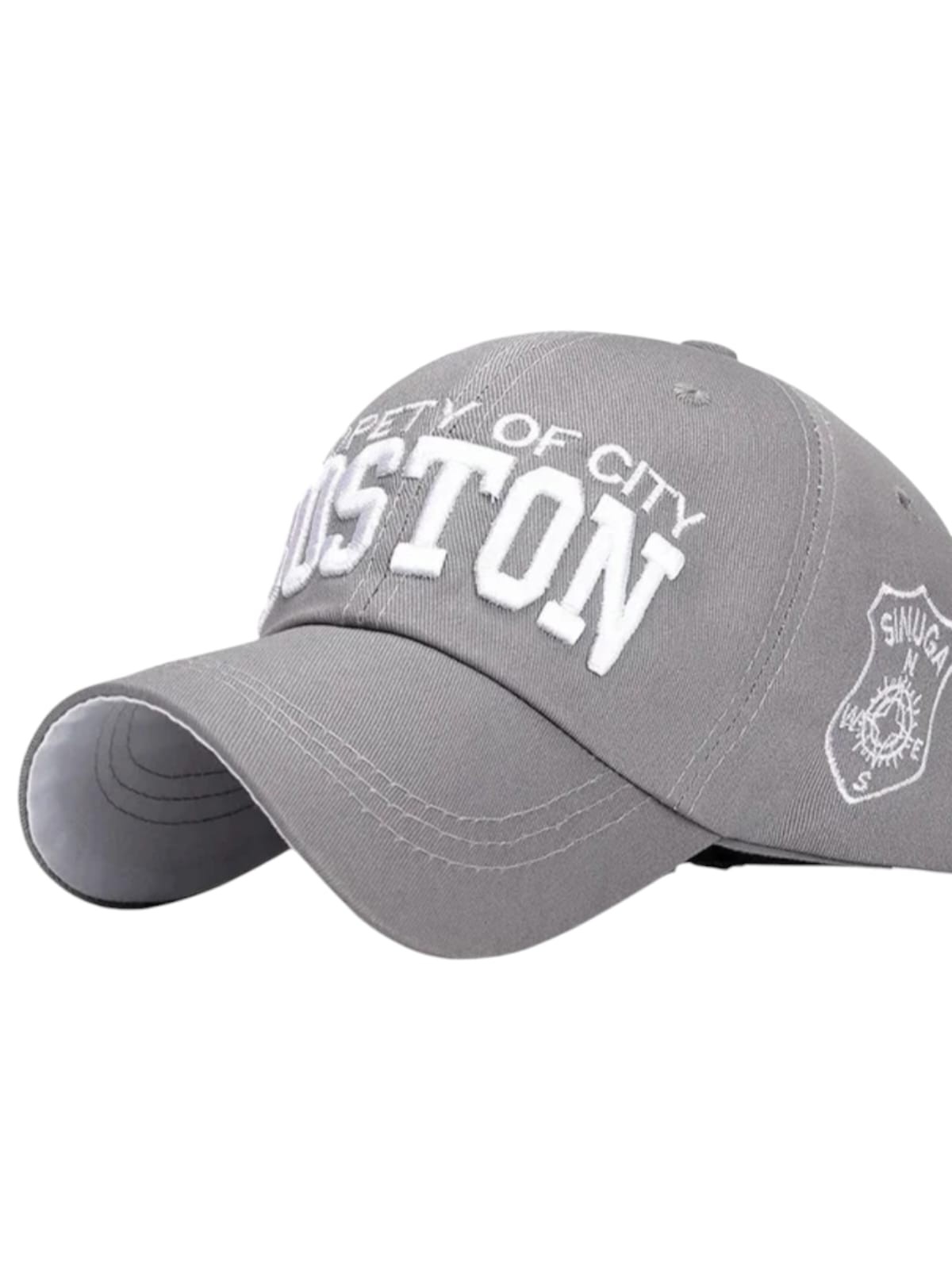 Boston Yazılı Eskitme Şapka - 5