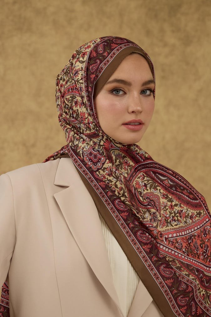 Etro Etnik Desen Soft Pamuk Şal İpekhan 012