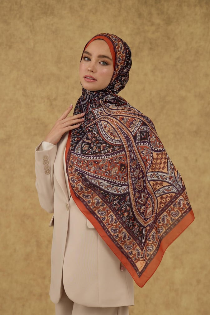 Etro Etnik Desen Soft Pamuk Şal İpekhan 012