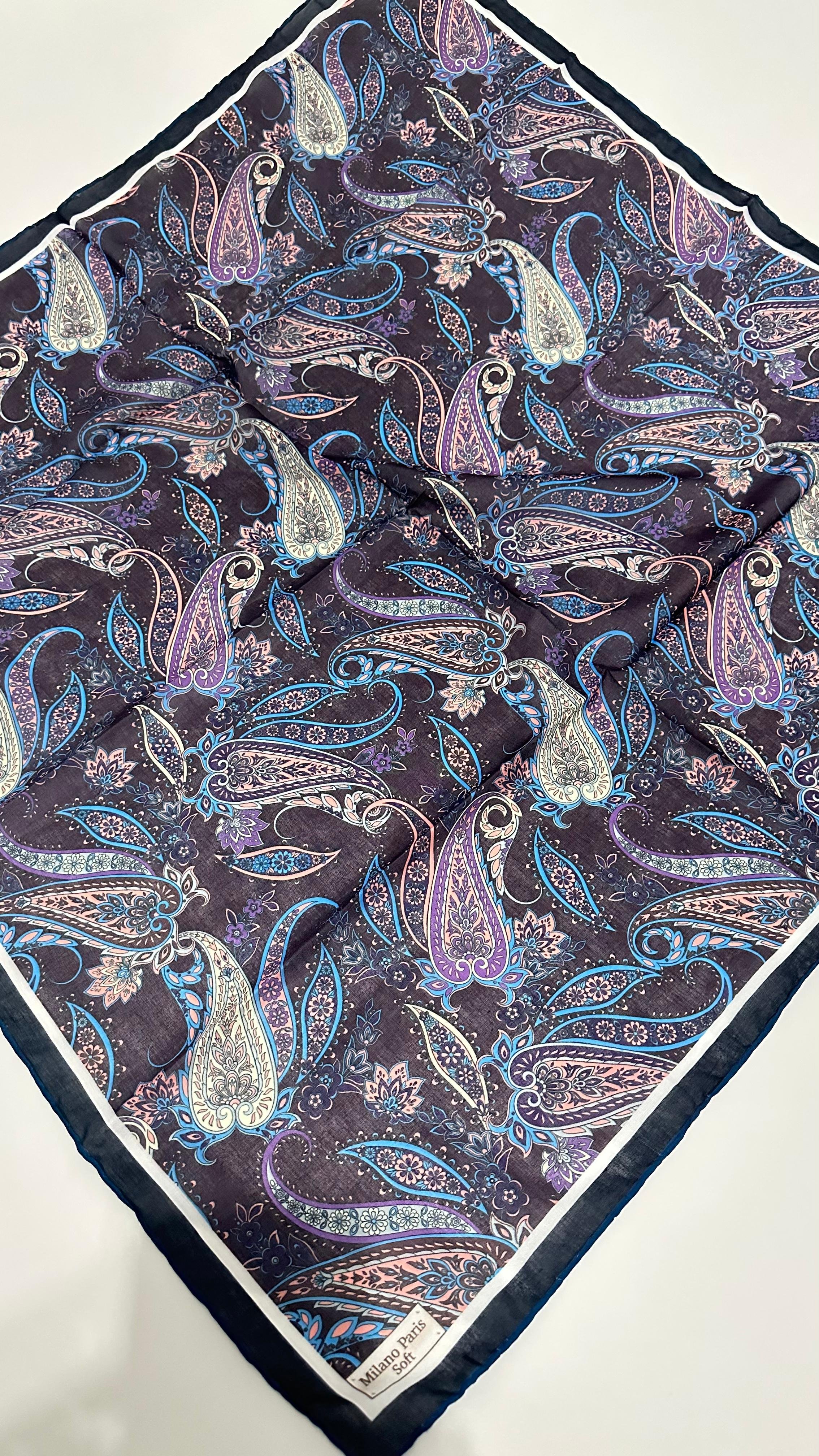 Etro Desenli Soft Eşarp 1444