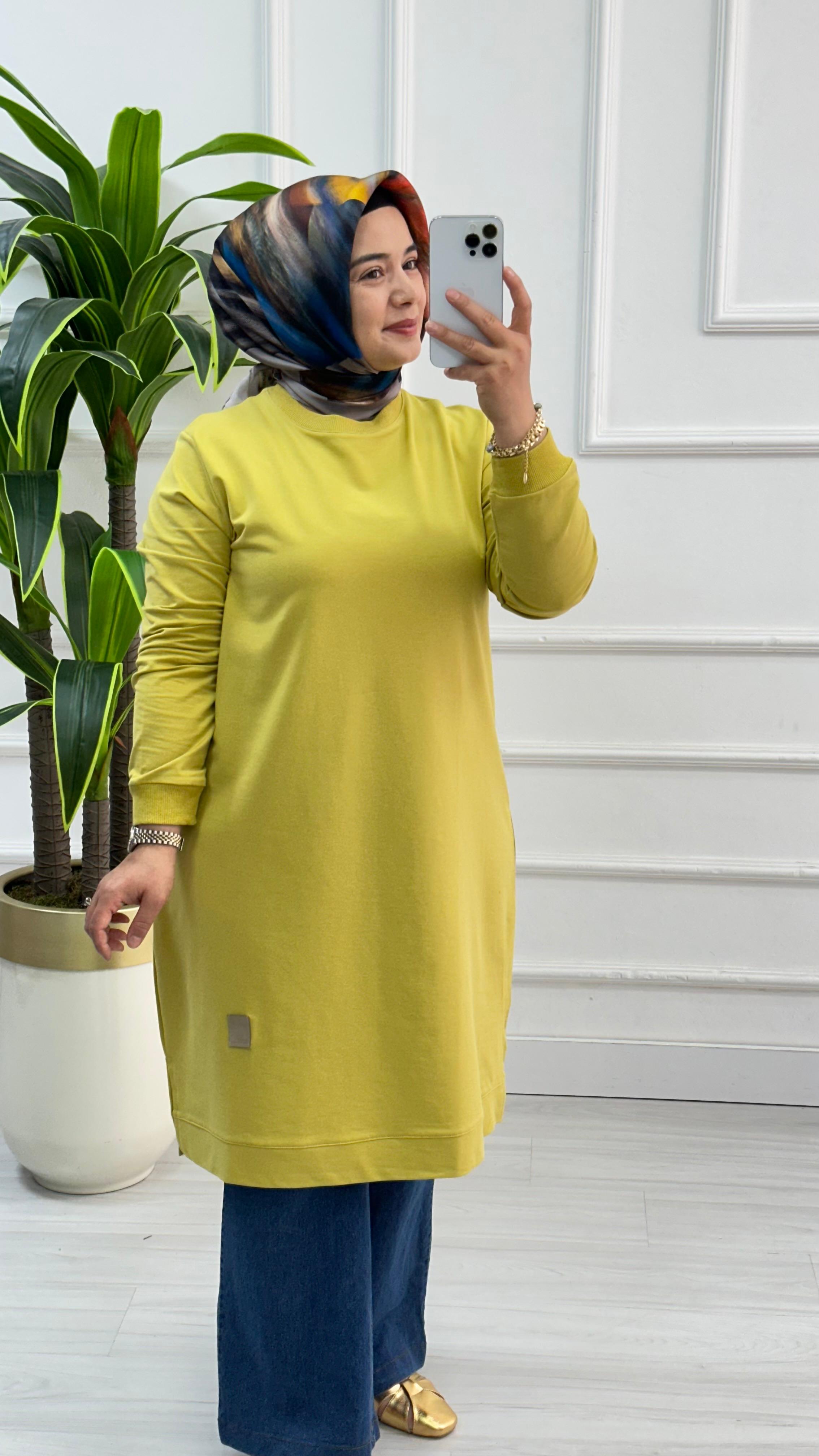 Kado Klasik Uzun Tunik 7194