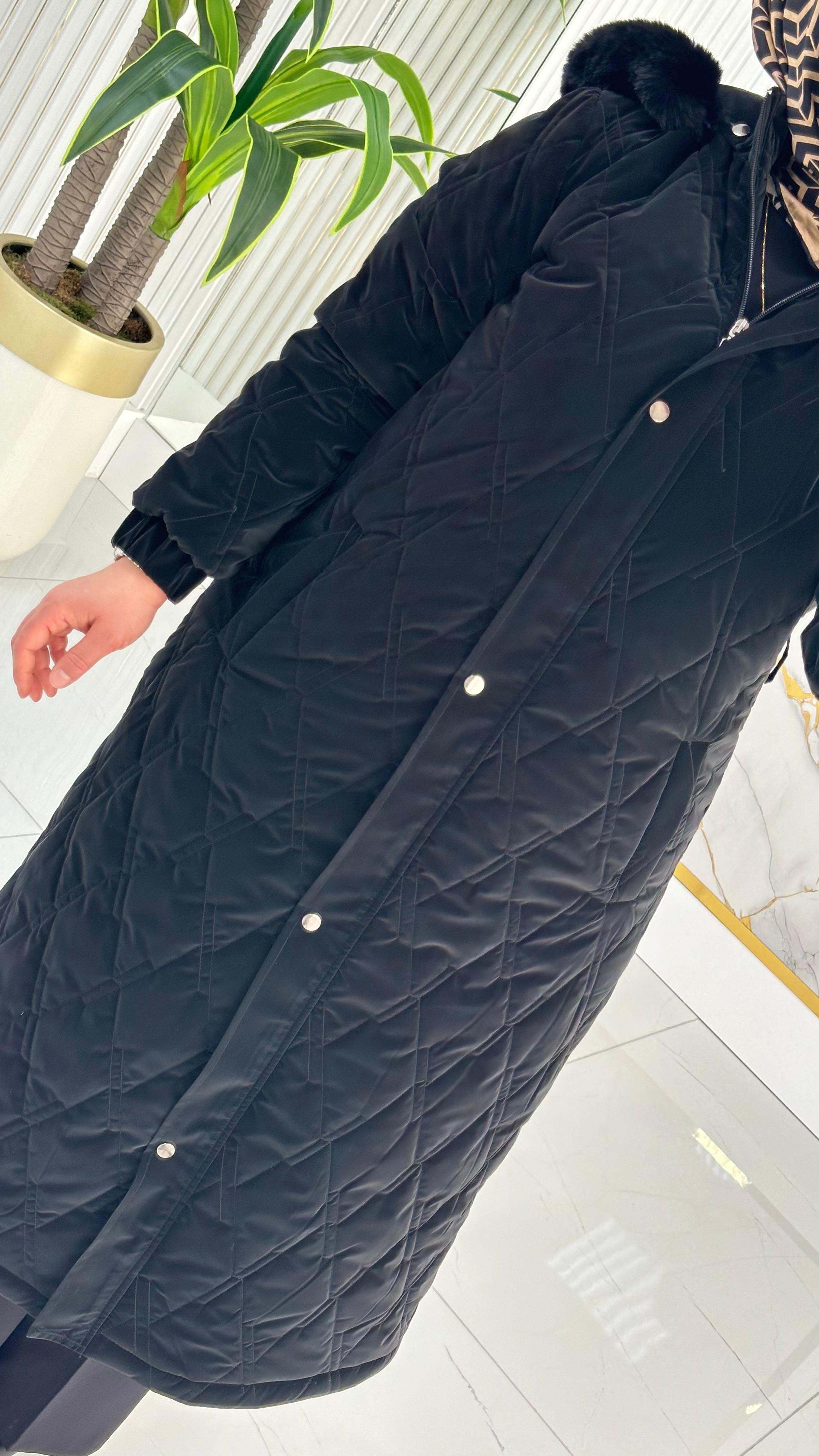 ÇINAR ÖZKAN KEMER DETAYLI KAPİTONE MONT 2289