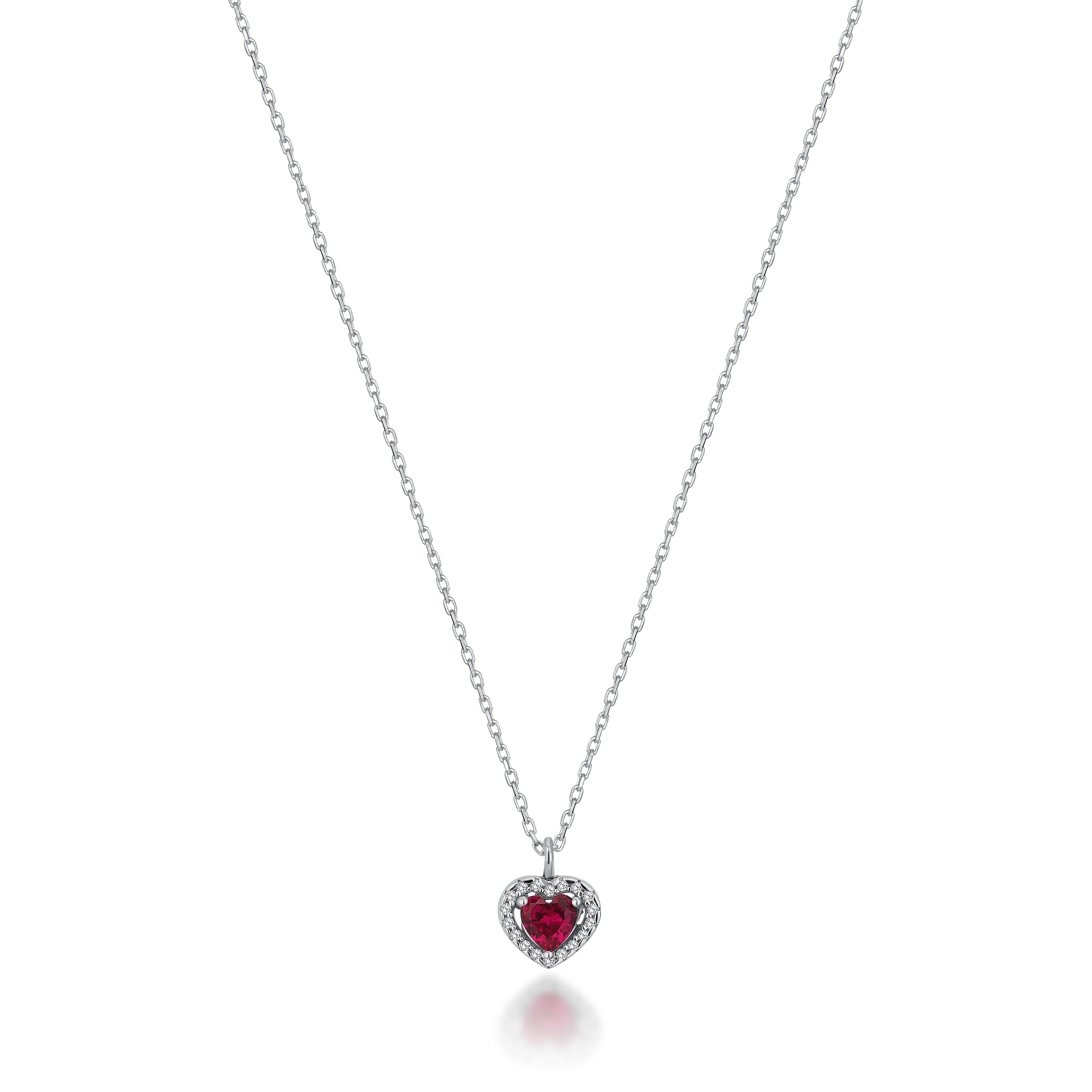 Bacio Heart Necklace