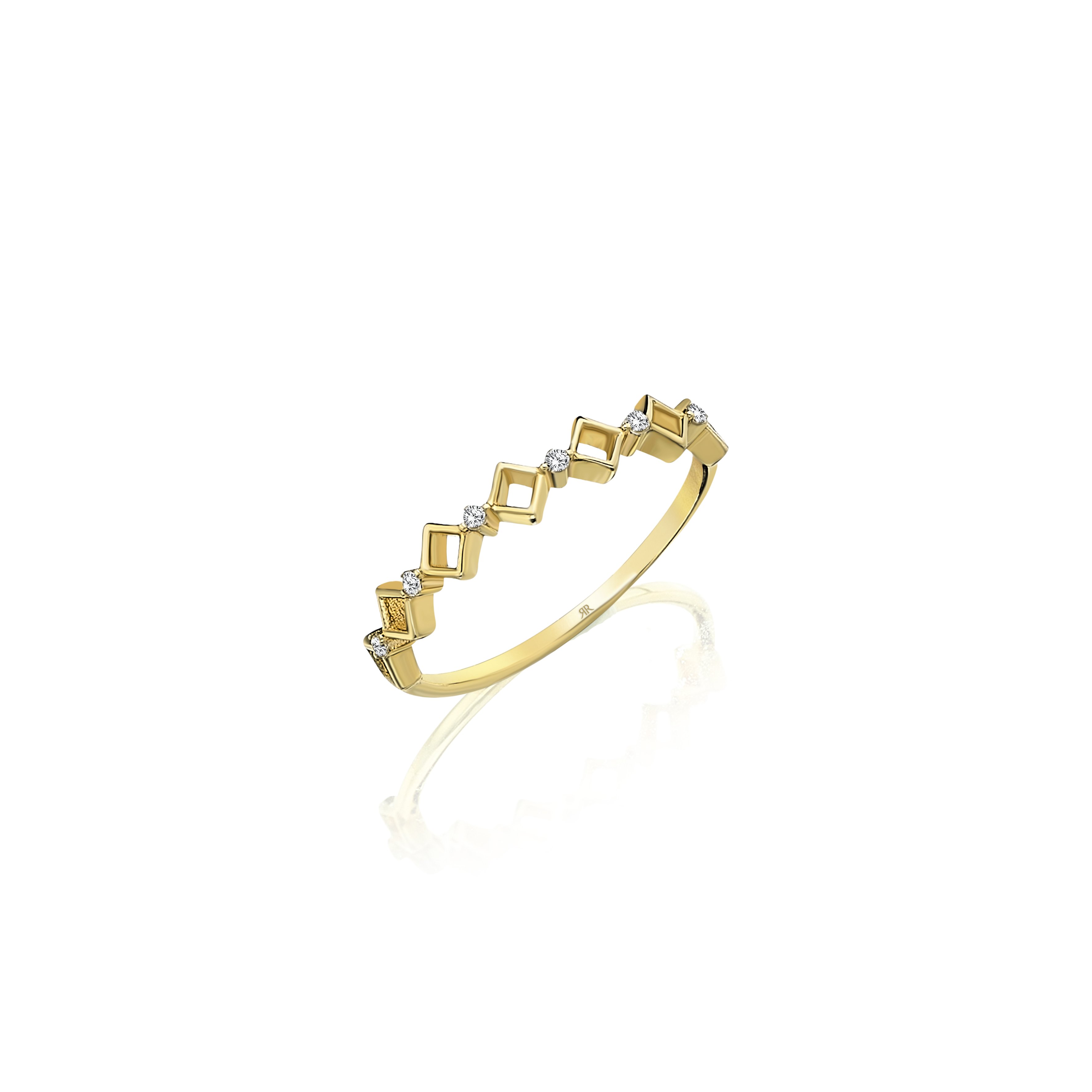 Alba Curve Ring