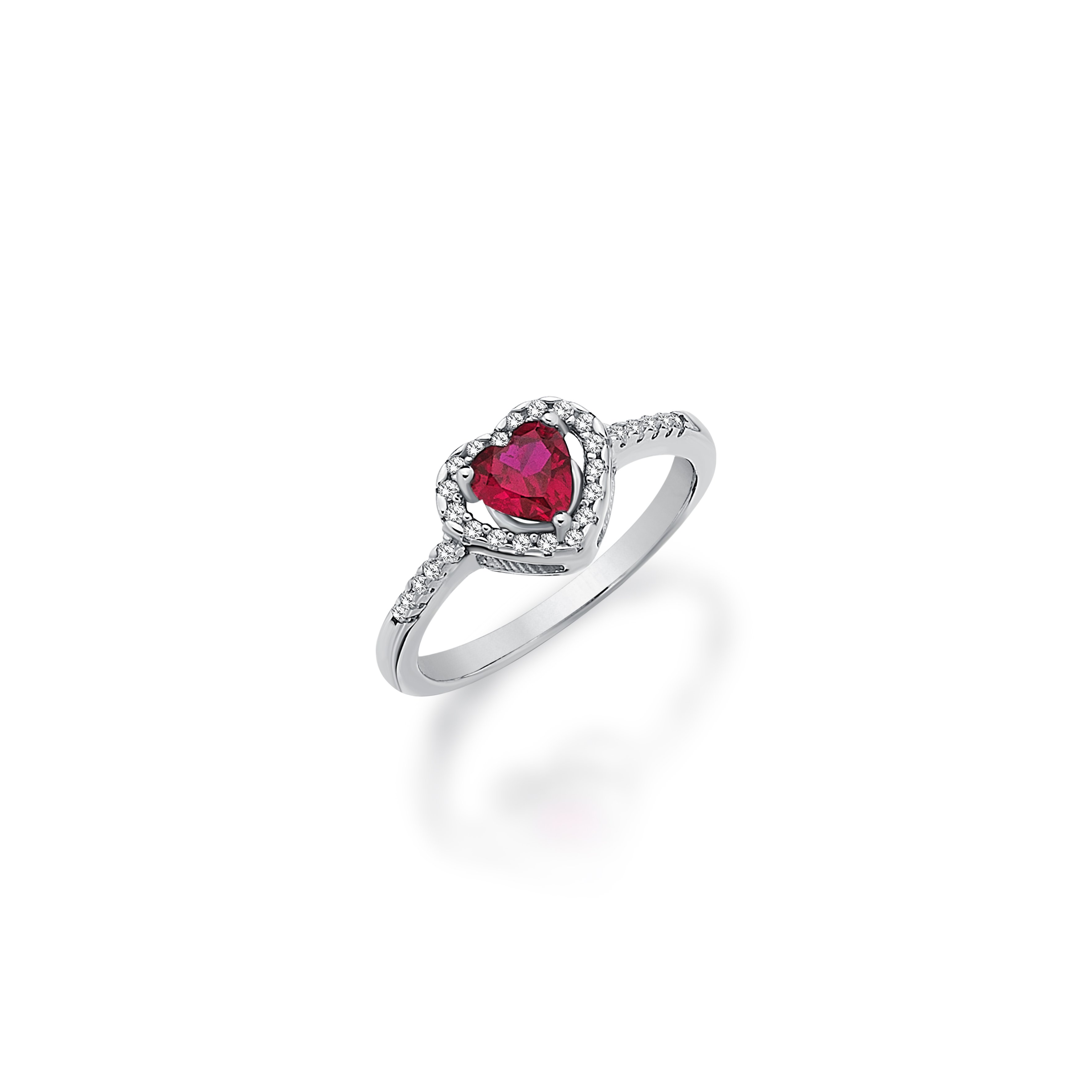 Bacio Heart Ring